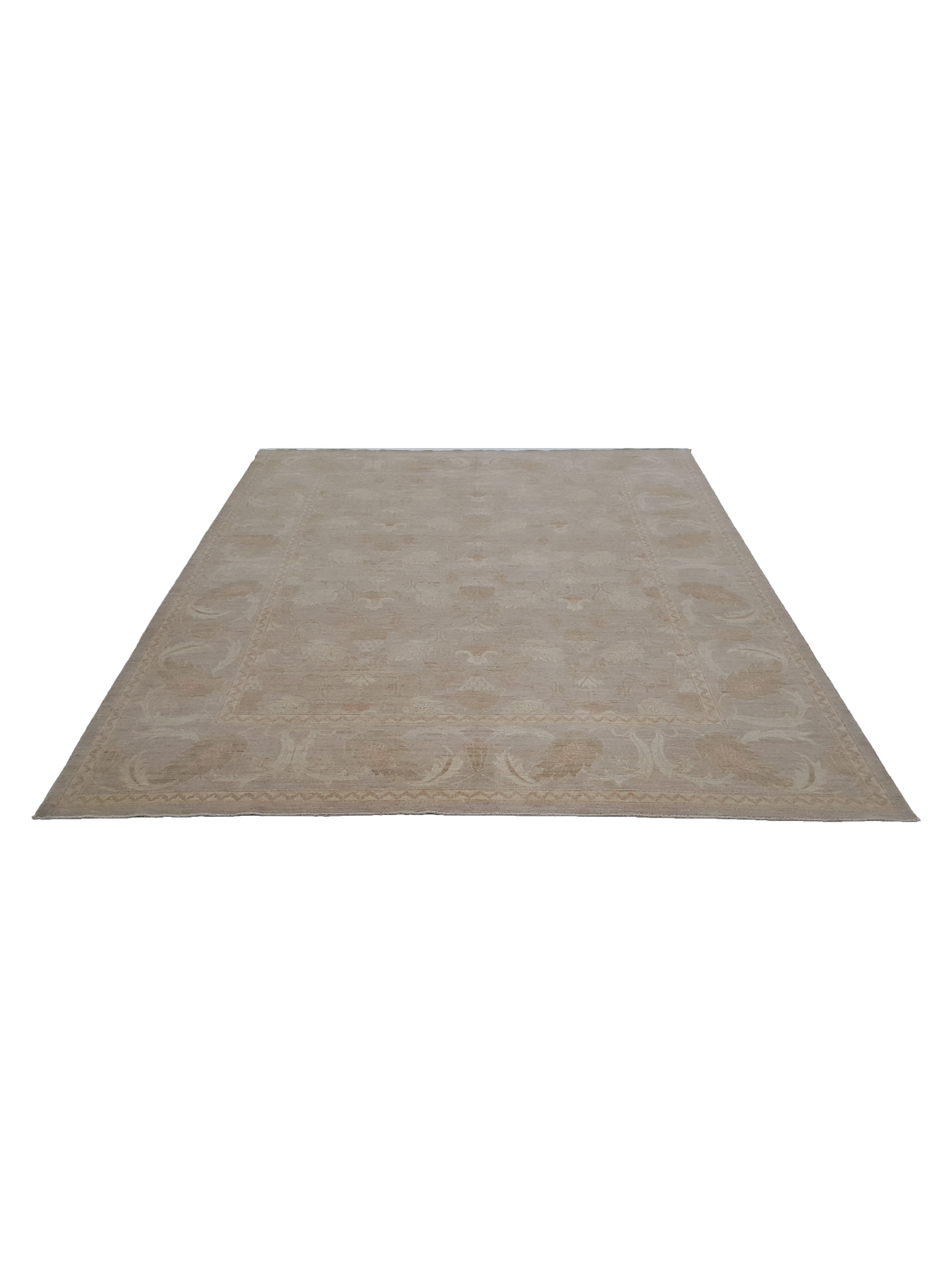 Tabriz-Pk Hand Knotted Lt.Grey 9x11 - Image 2 of 6