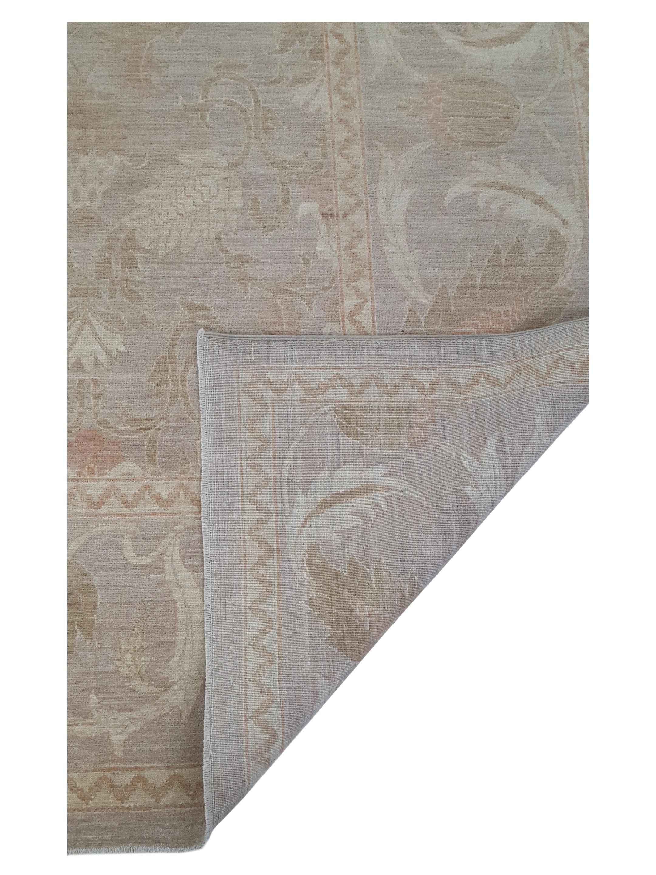 Tabriz-Pk Hand Knotted Lt.Grey 9x11 - Image 3 of 6