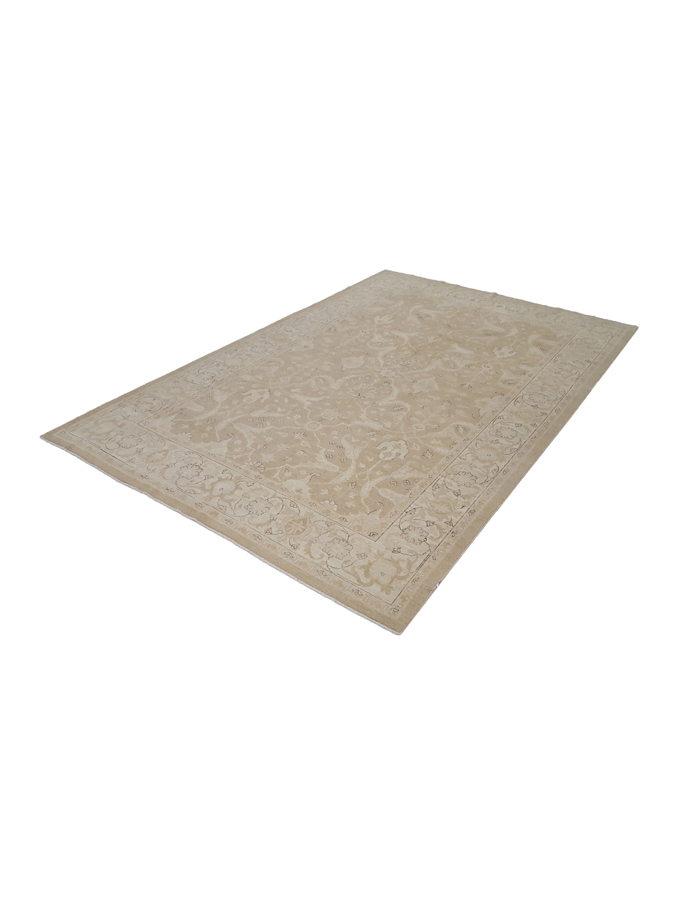 Farahan Hand Knotted Beige 6x9 - Image 6 of 6