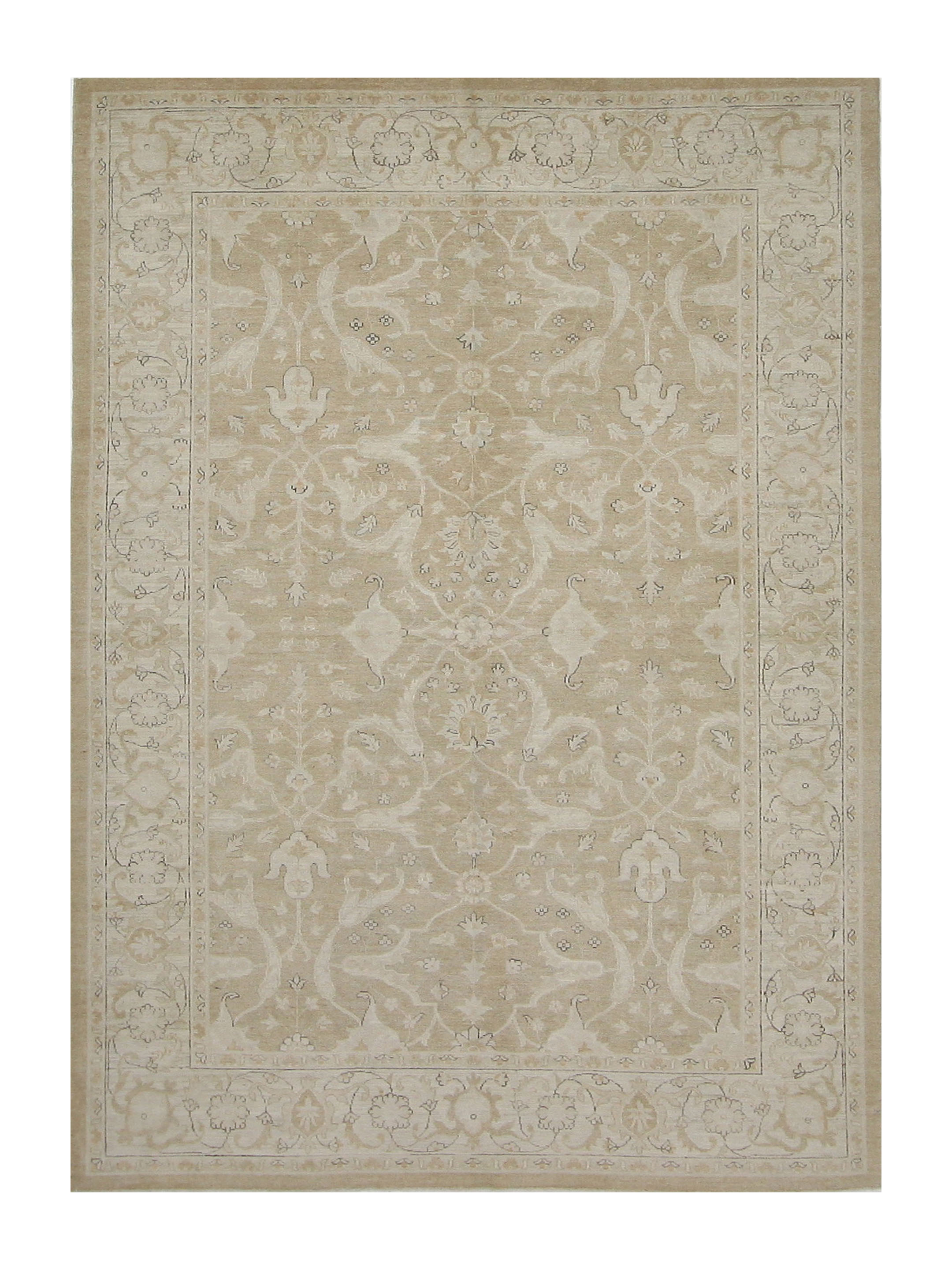 Farahan Hand Knotted Beige 6x9