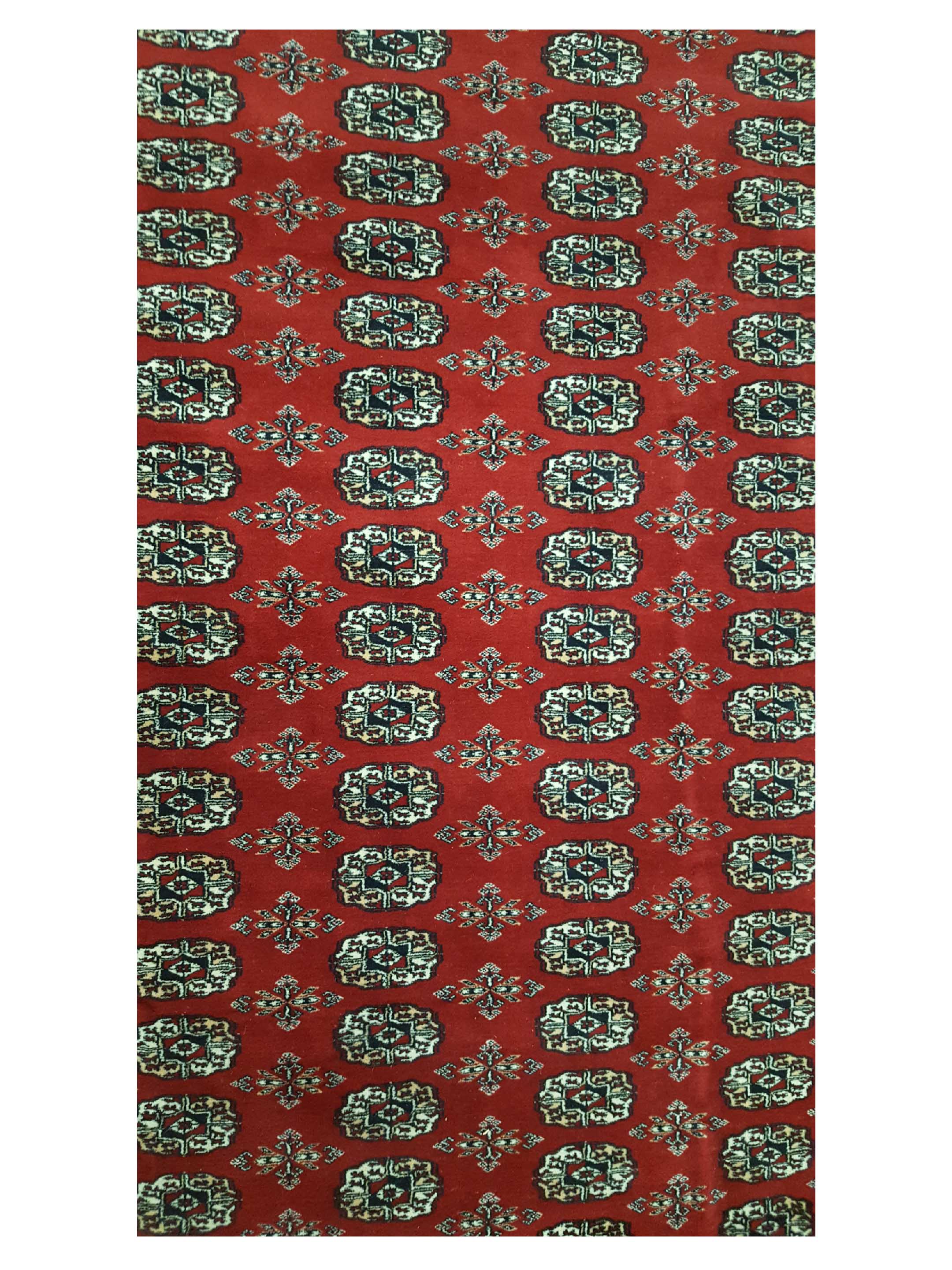 Bokhara Hand Knotted Red 12x15 - Image 5 of 6