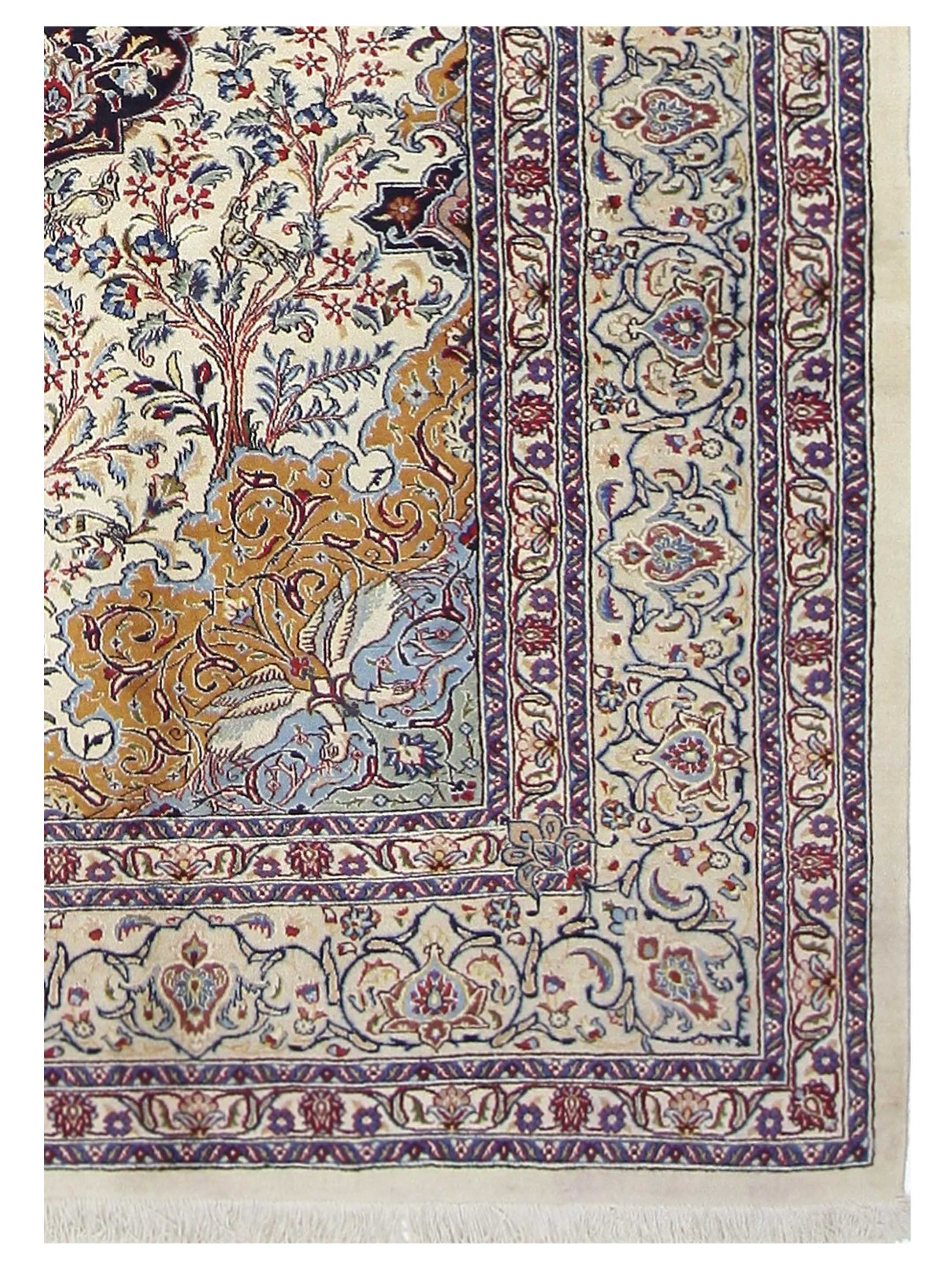 Mashad Semi Antique Ivory 10x12 - Image 3 of 5