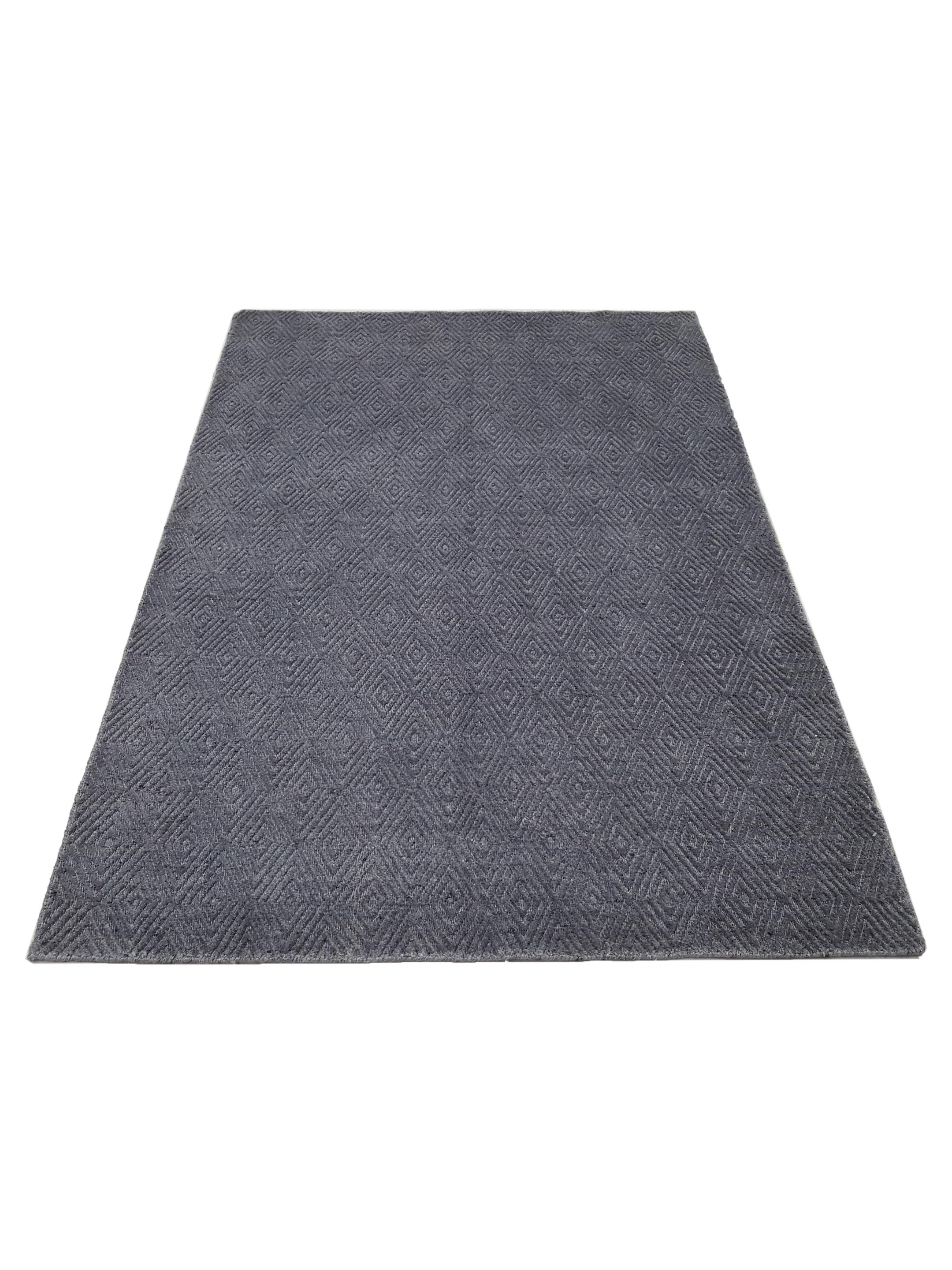 Modern Hand Knotted Grey 5x7 - Image 2 of 6