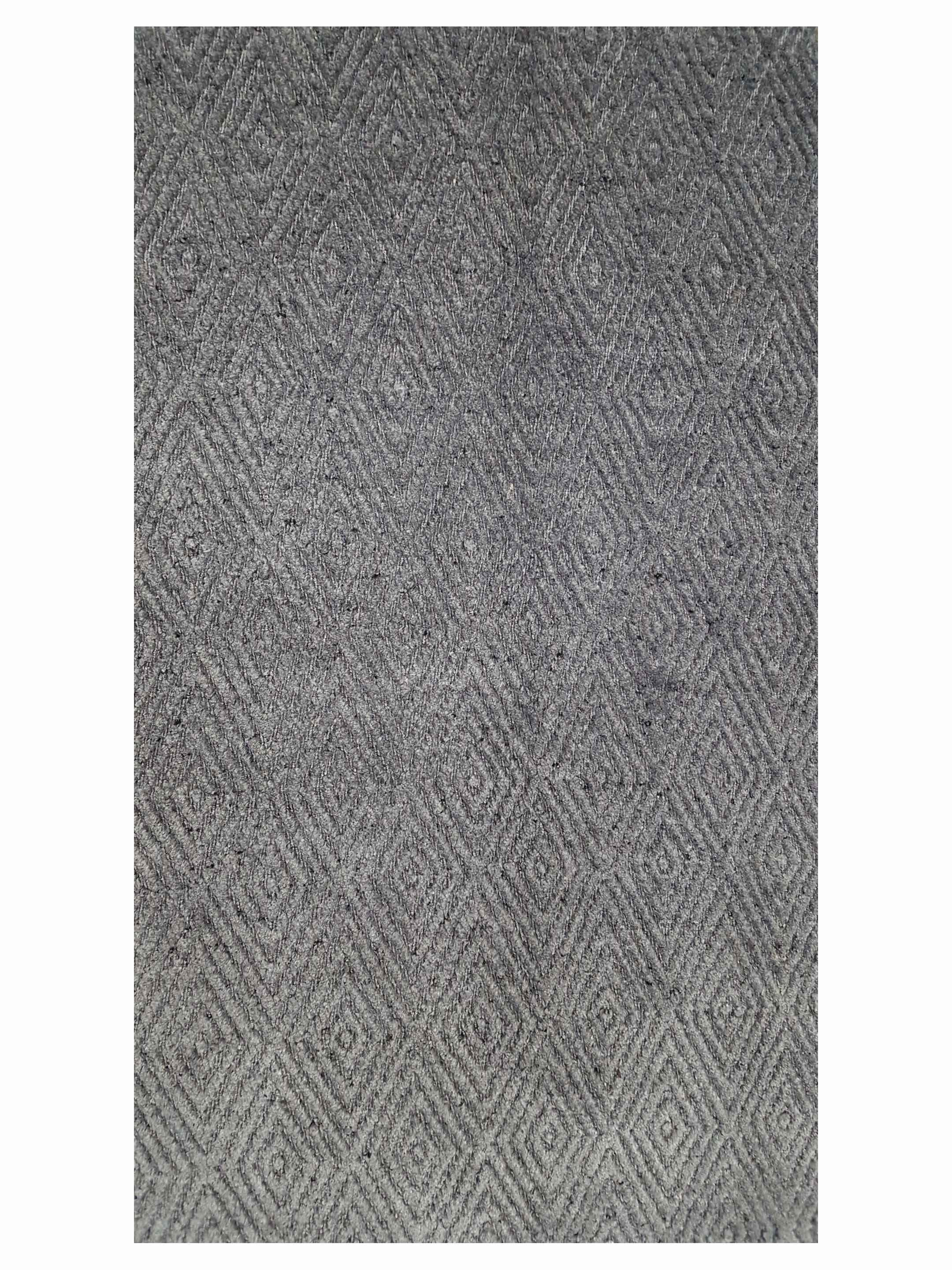 Modern Hand Knotted Grey 5x7 - Image 5 of 6