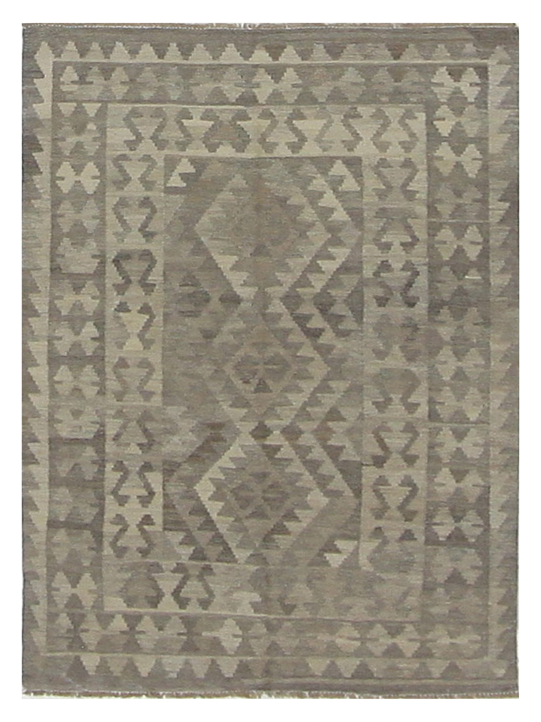 Kilim Hand Woven Beige 3x5