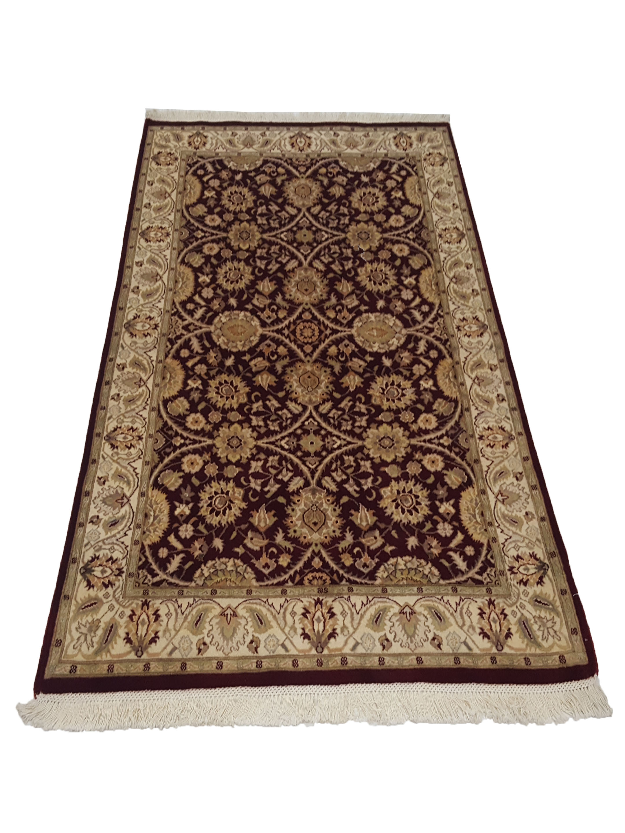 Tabriz-Pk Hand Knotted Red 4x6 - Image 2 of 6
