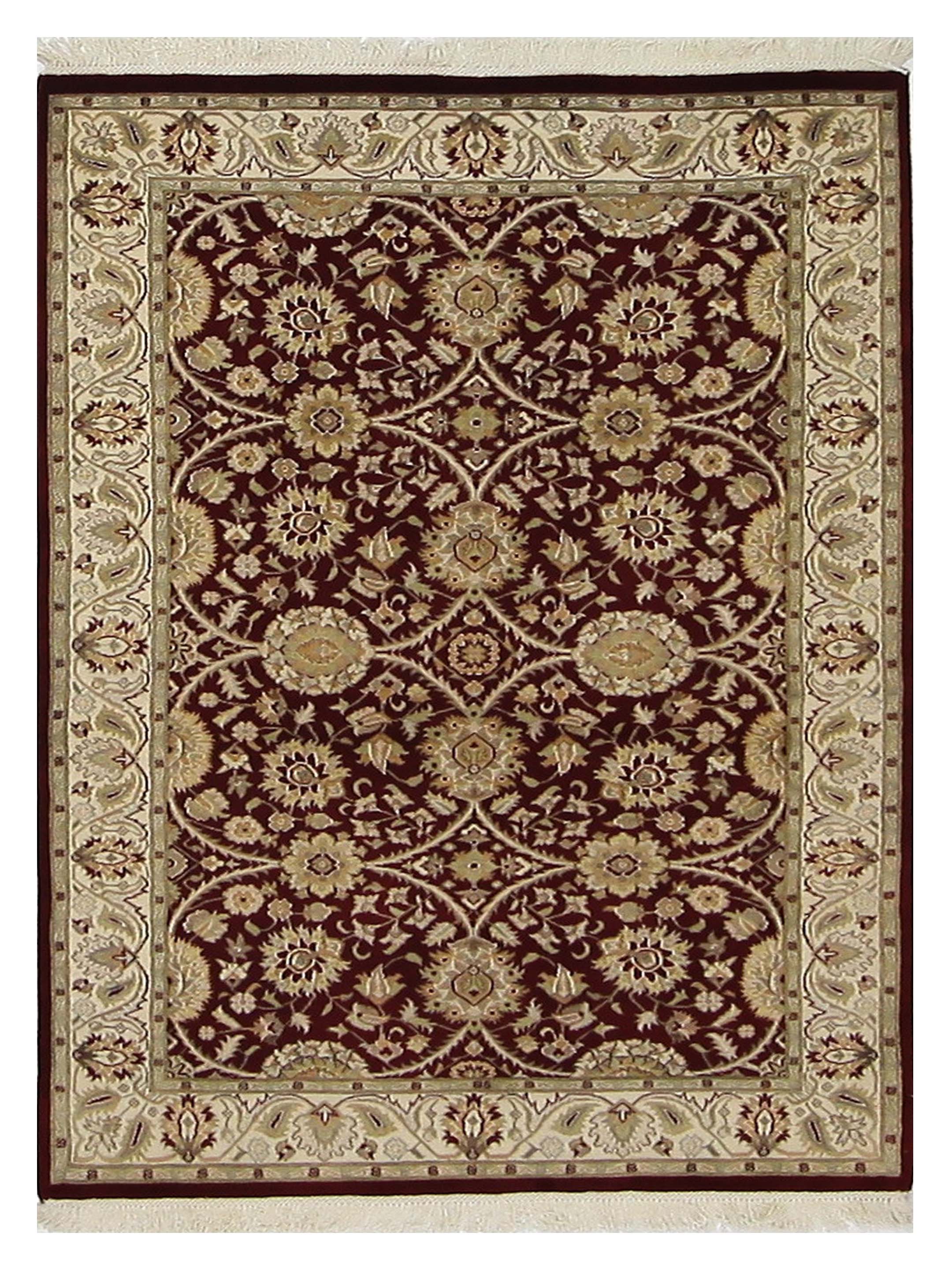 Tabriz-Pk Hand Knotted Red 4x6