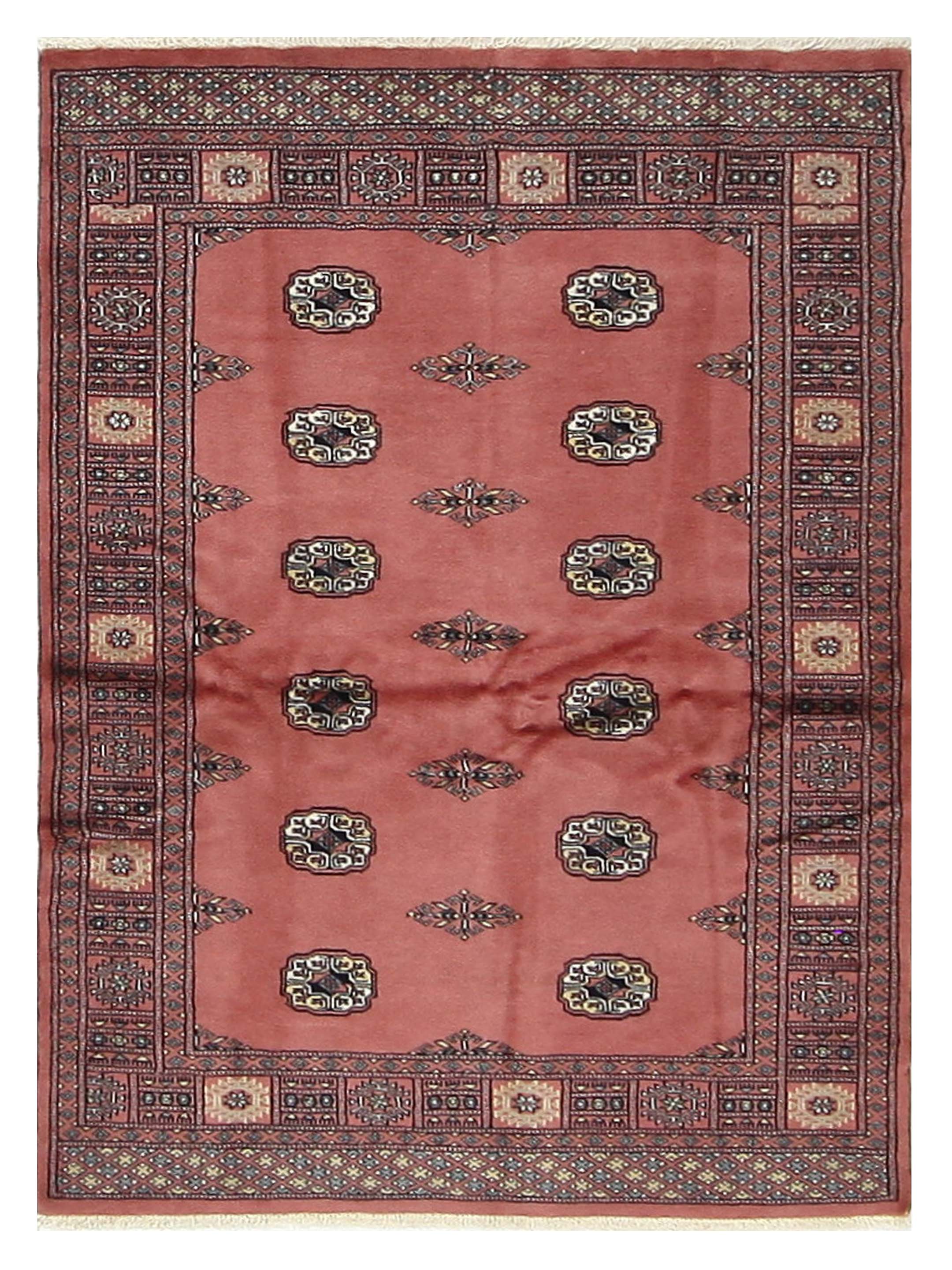 Bokhara Hand Knotted Peach 4x6