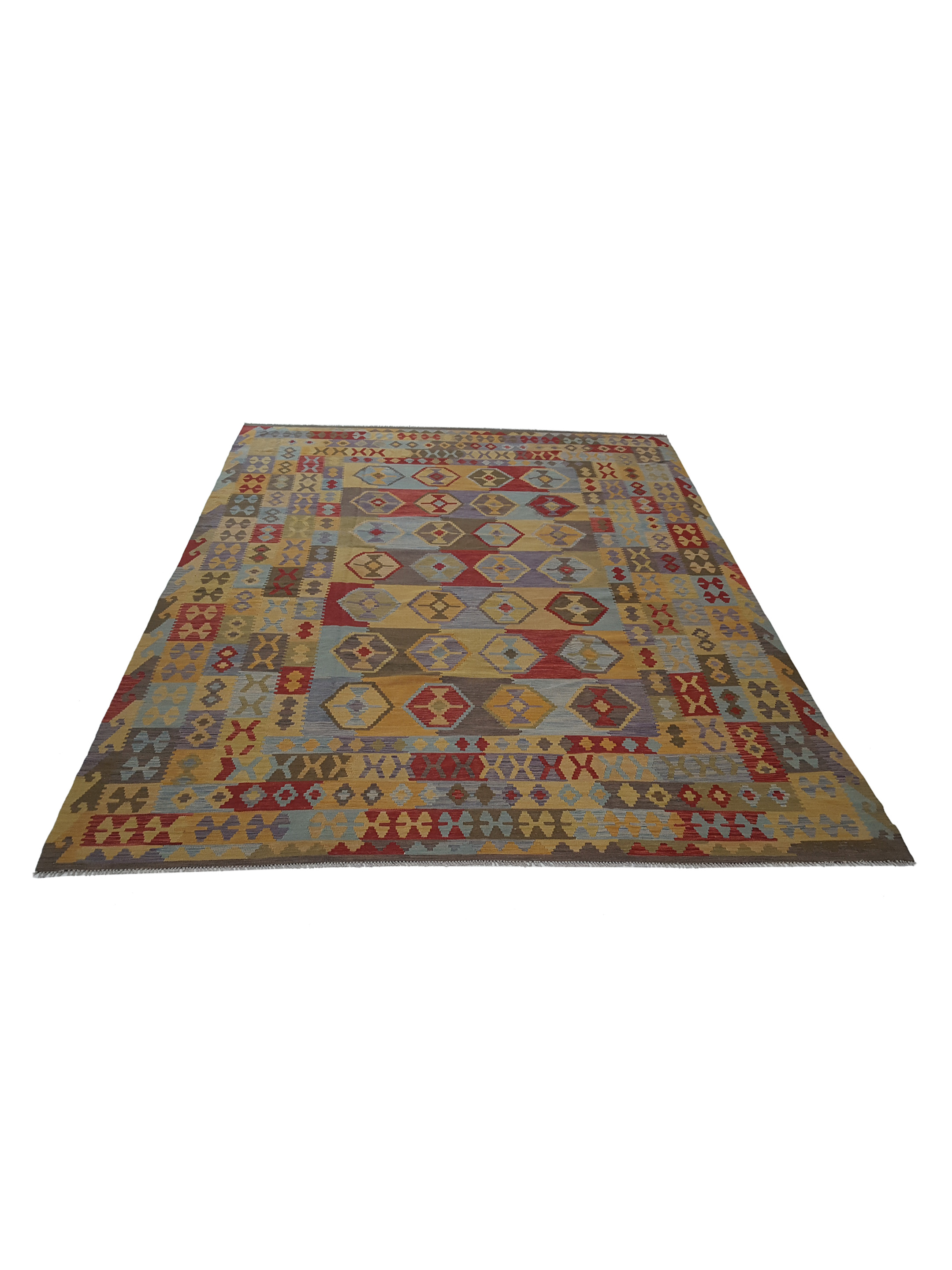 Kilim Hand Woven Multi 10x13 - Image 2 of 6