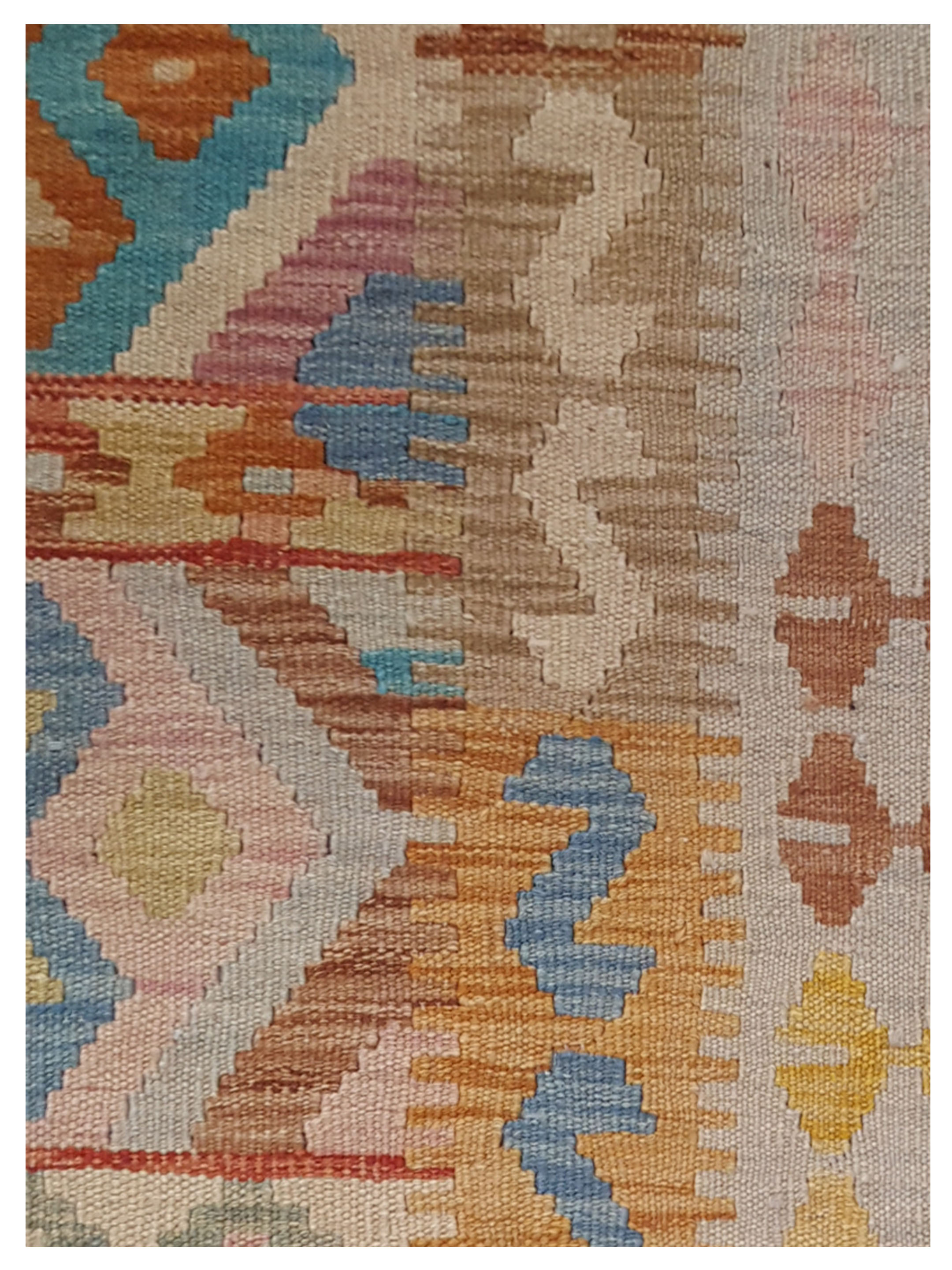 Kilim Hand Woven Multi 6x9 - Image 3 of 5