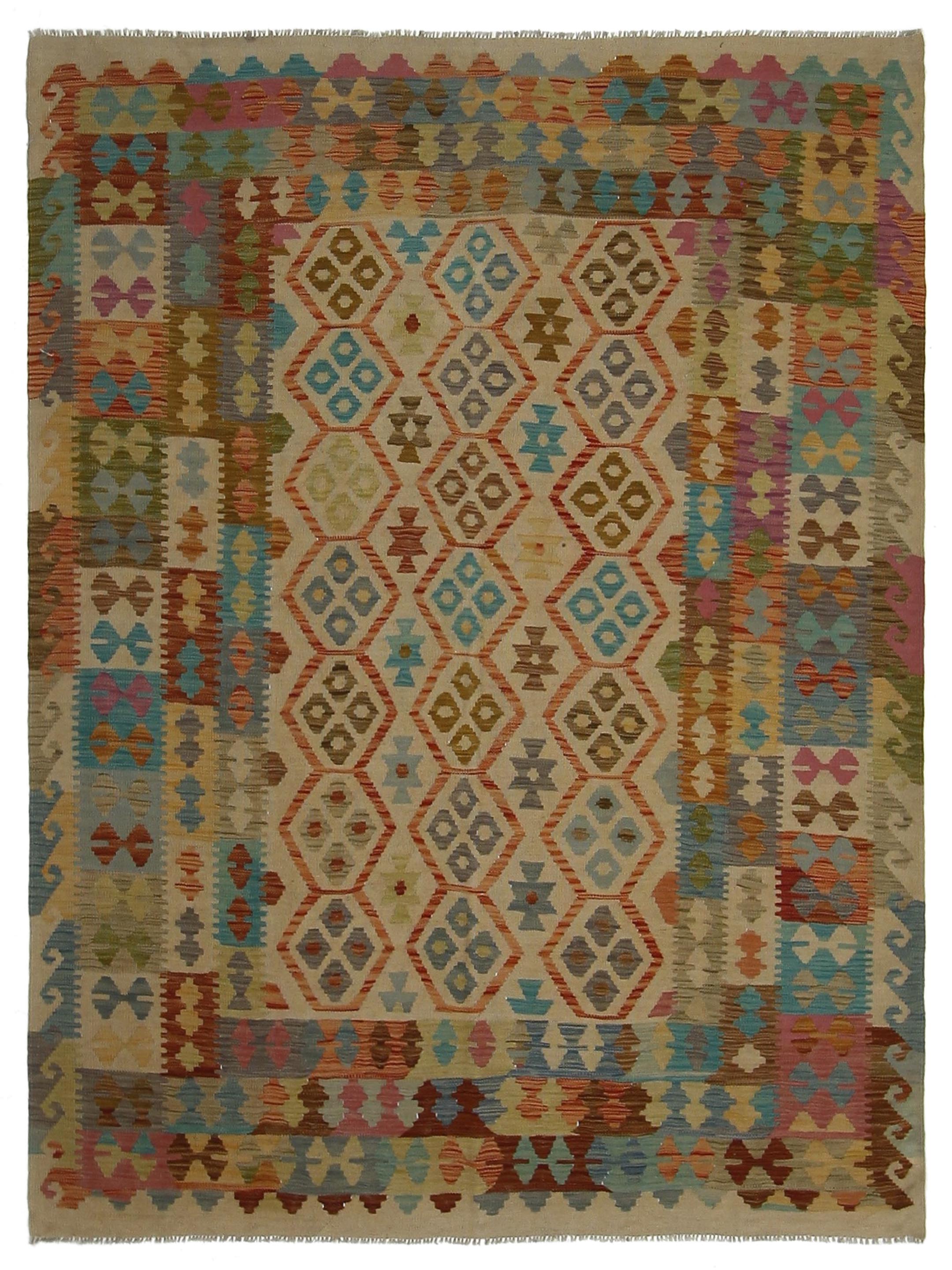 Kilim Hand Woven Yellow 6x9