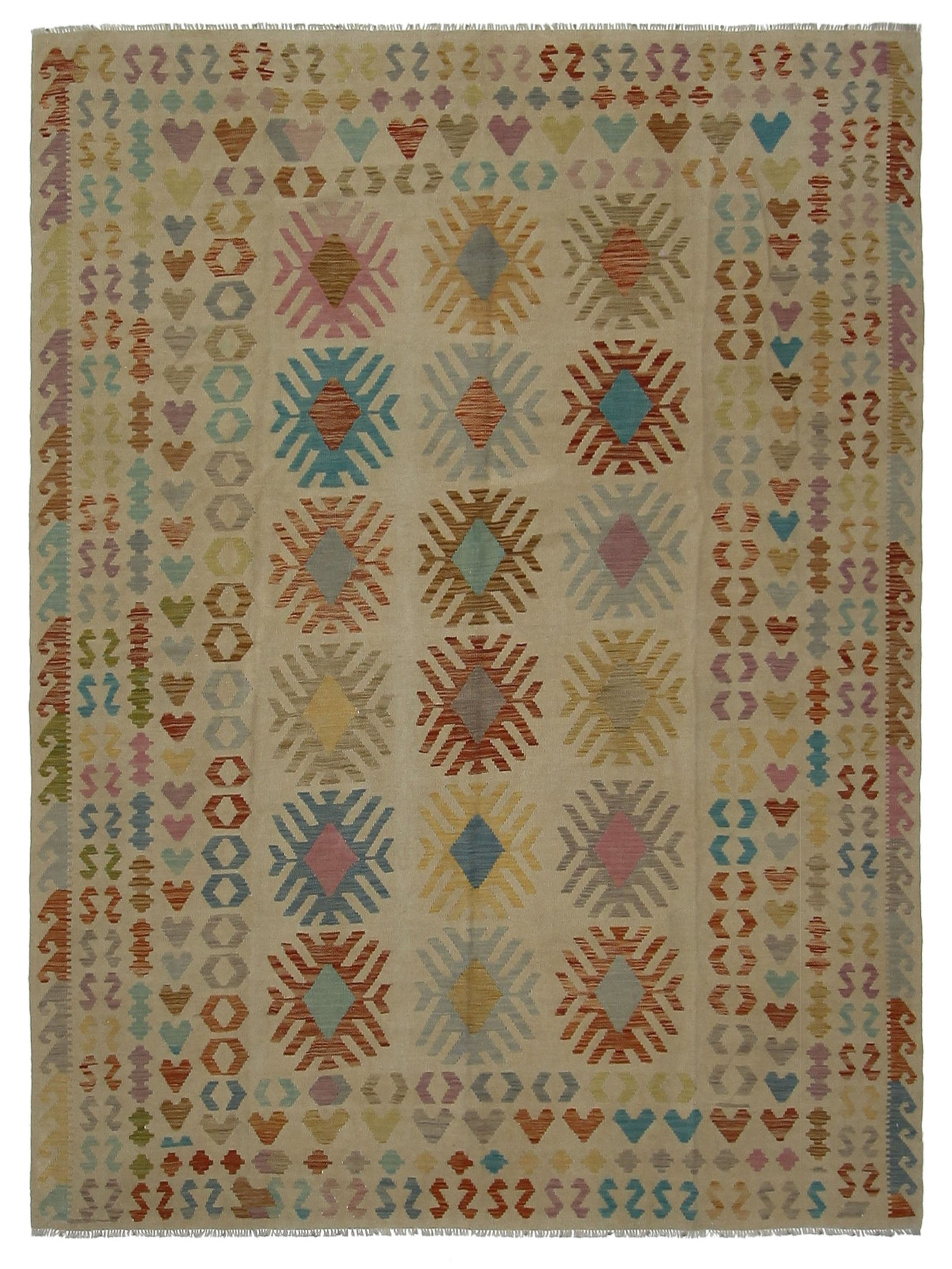 Kilim Hand Woven Multi 8x10