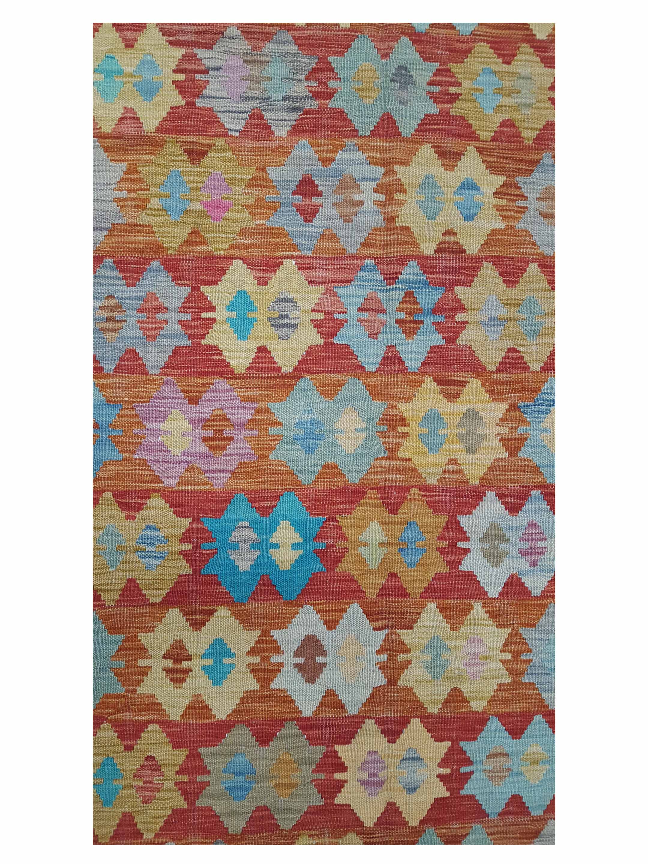 Kilim Hand Woven Multi 6x8 - Image 5 of 6