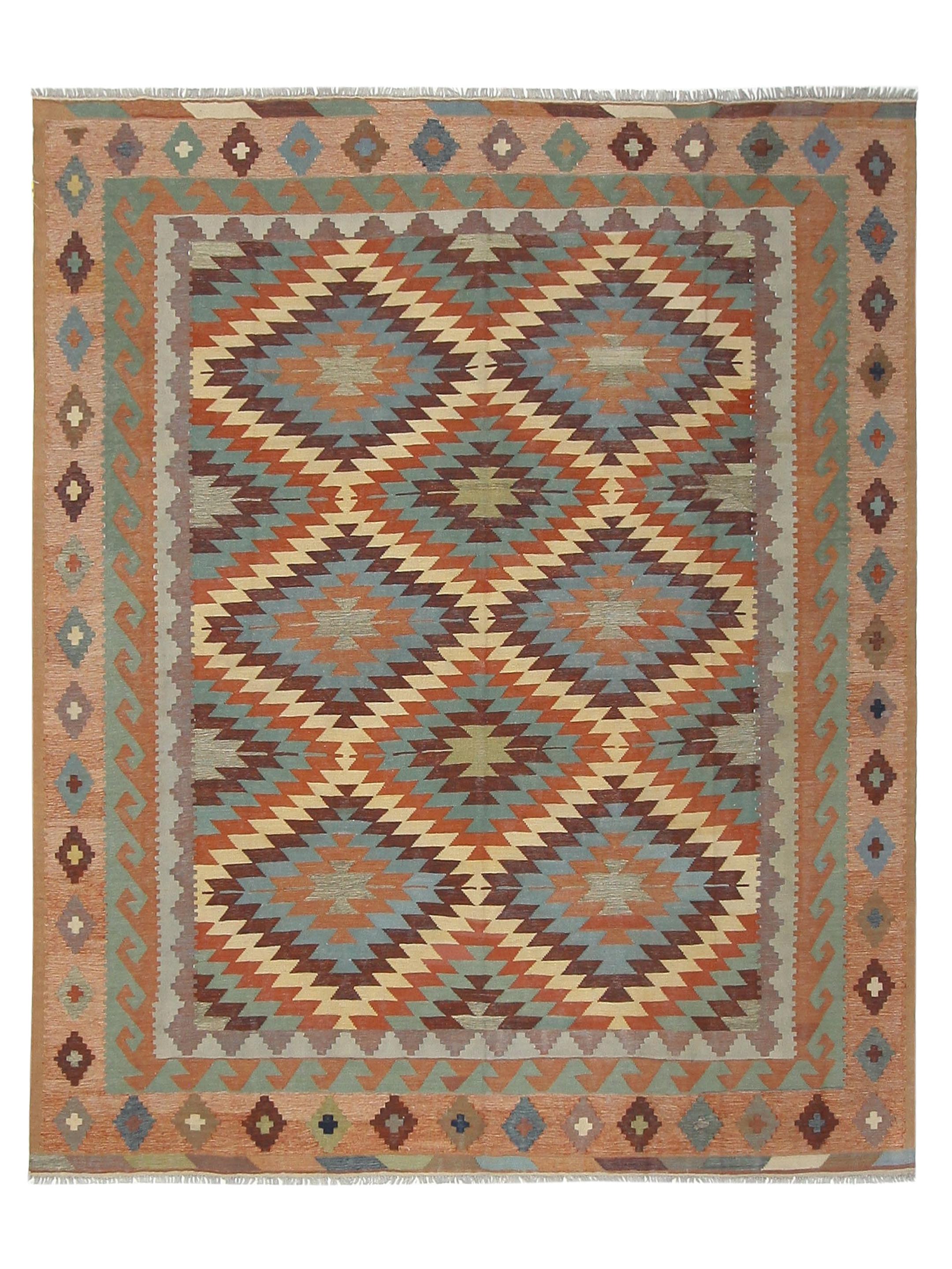 Kilim Hand Woven Multi 8x10