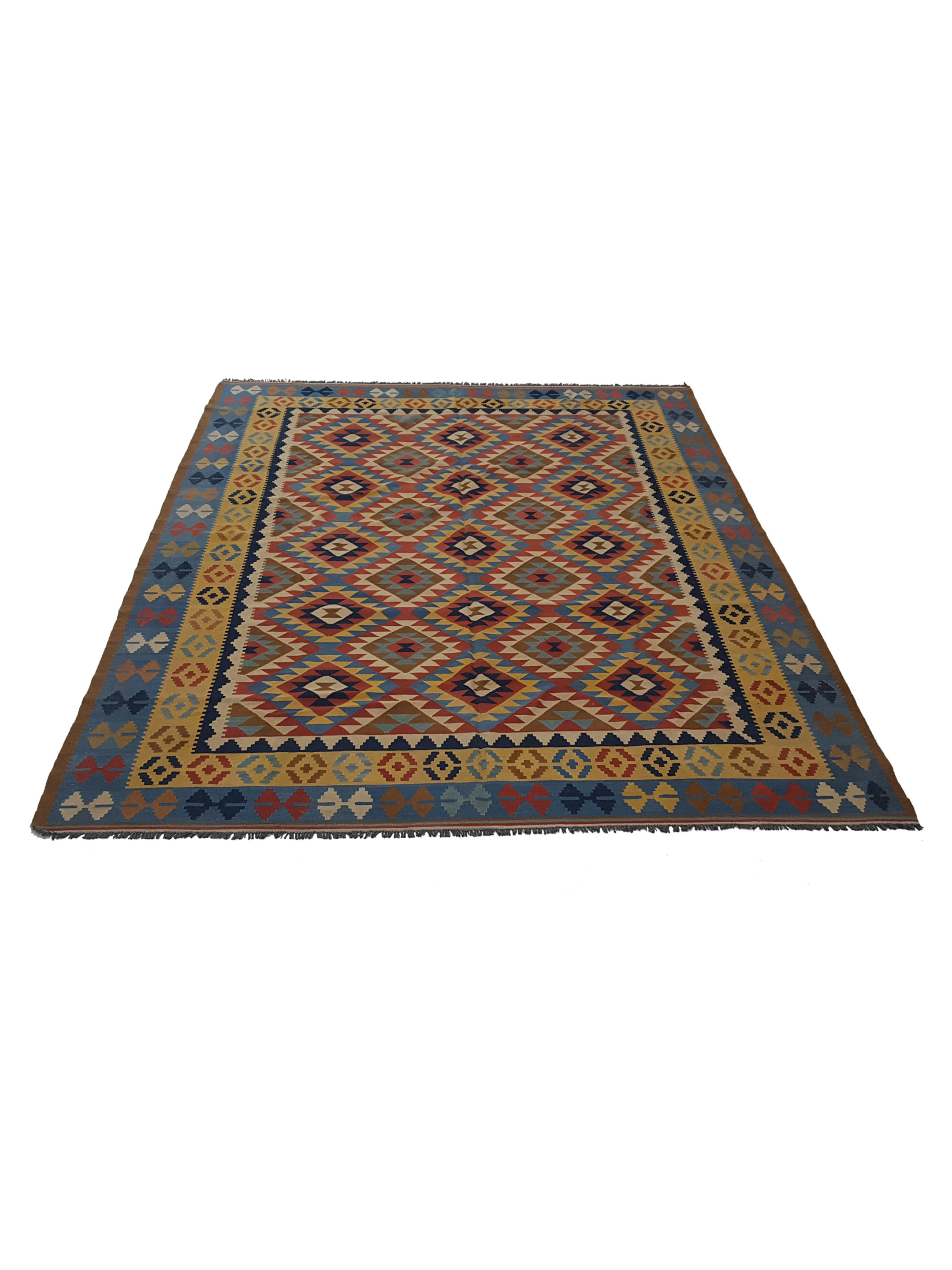 Kilim Hand Woven Multi 8x11 - Image 2 of 6