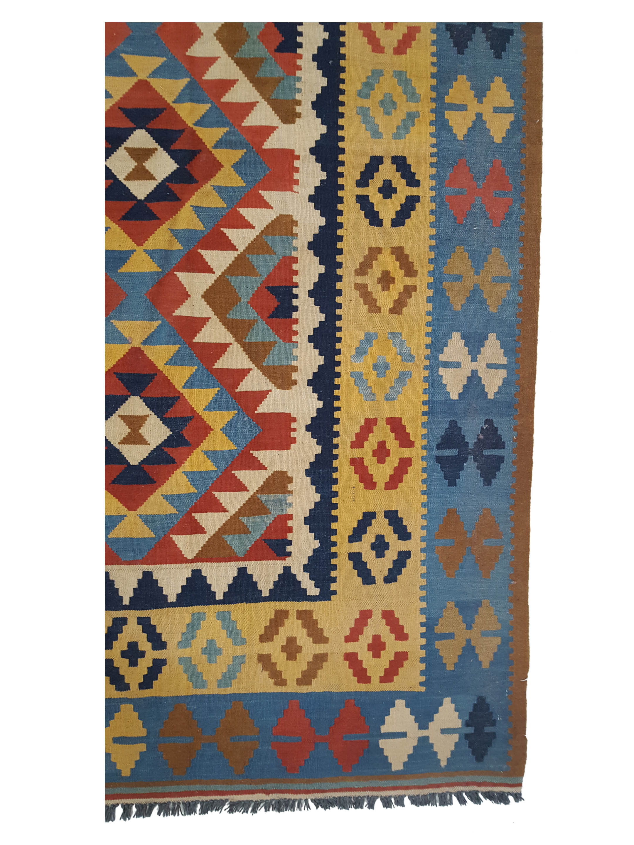 Kilim Hand Woven Multi 8x11 - Image 4 of 6