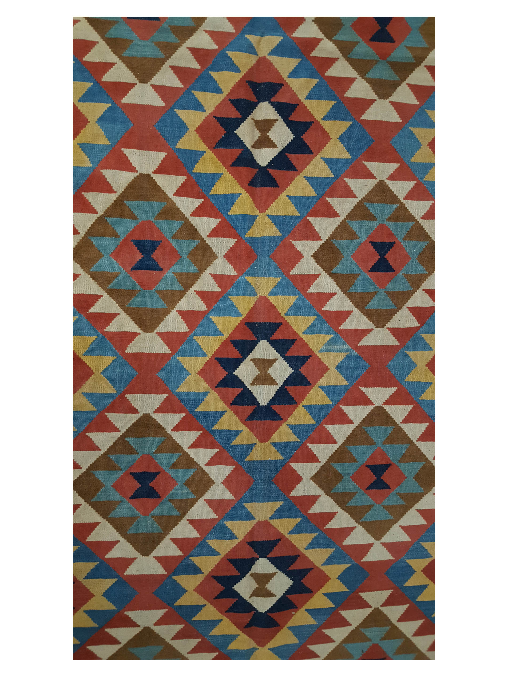 Kilim Hand Woven Multi 8x11 - Image 5 of 6