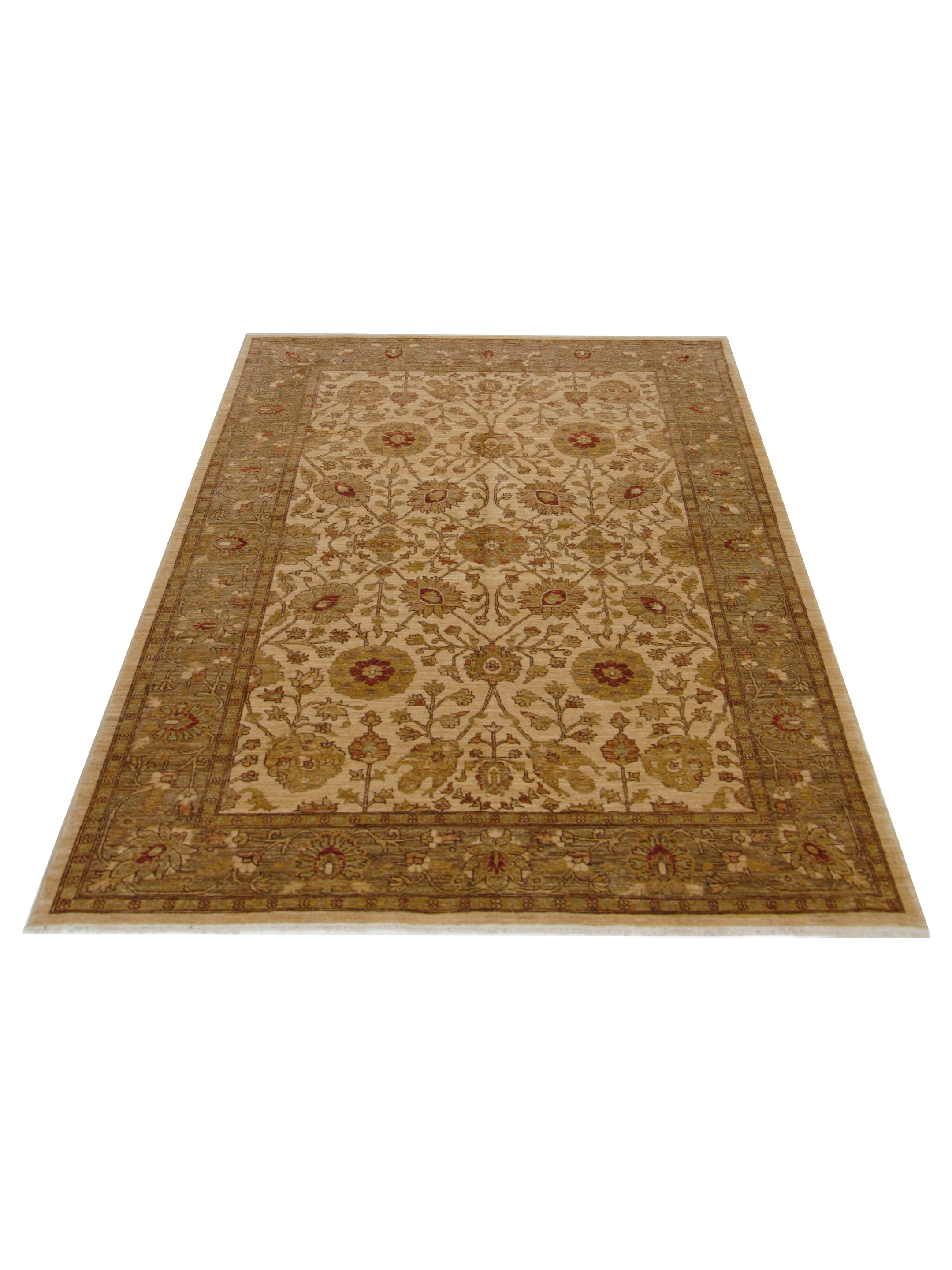 Ziegler Hand Knotted Beige 6x10 - Image 2 of 5