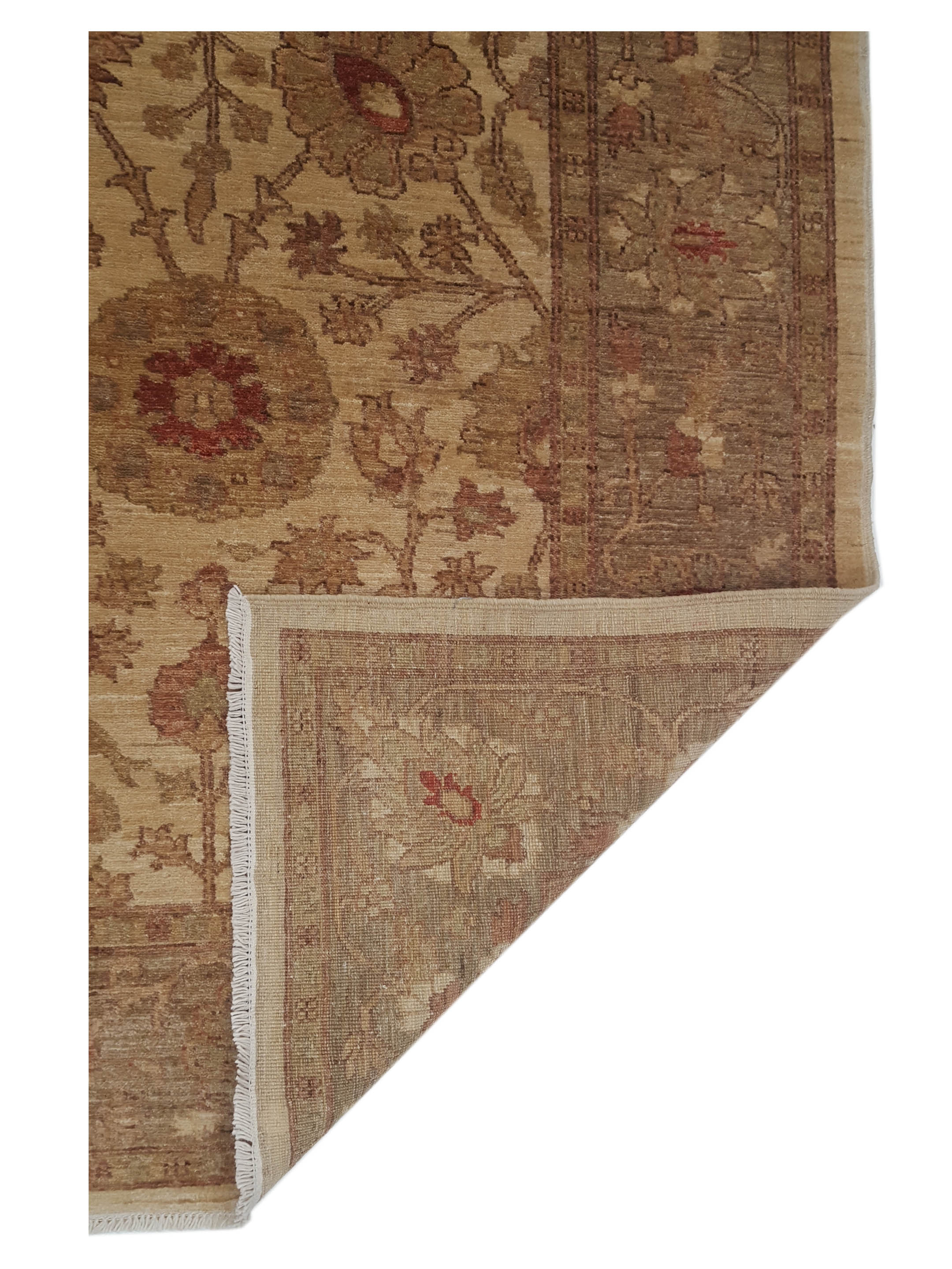 Ziegler Hand Knotted Beige 6x10 - Image 5 of 5