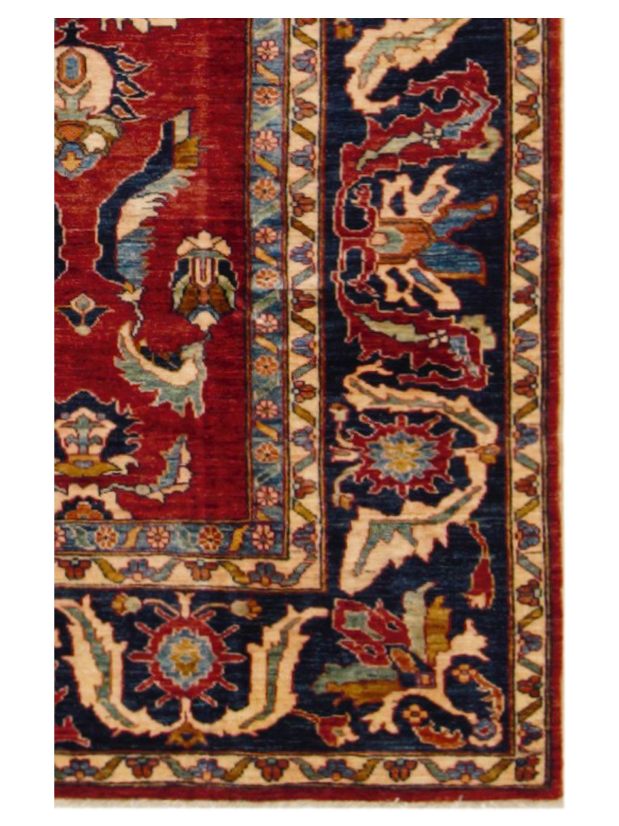 Kazak Hand Knotted Rust 6x8 - Image 3 of 5
