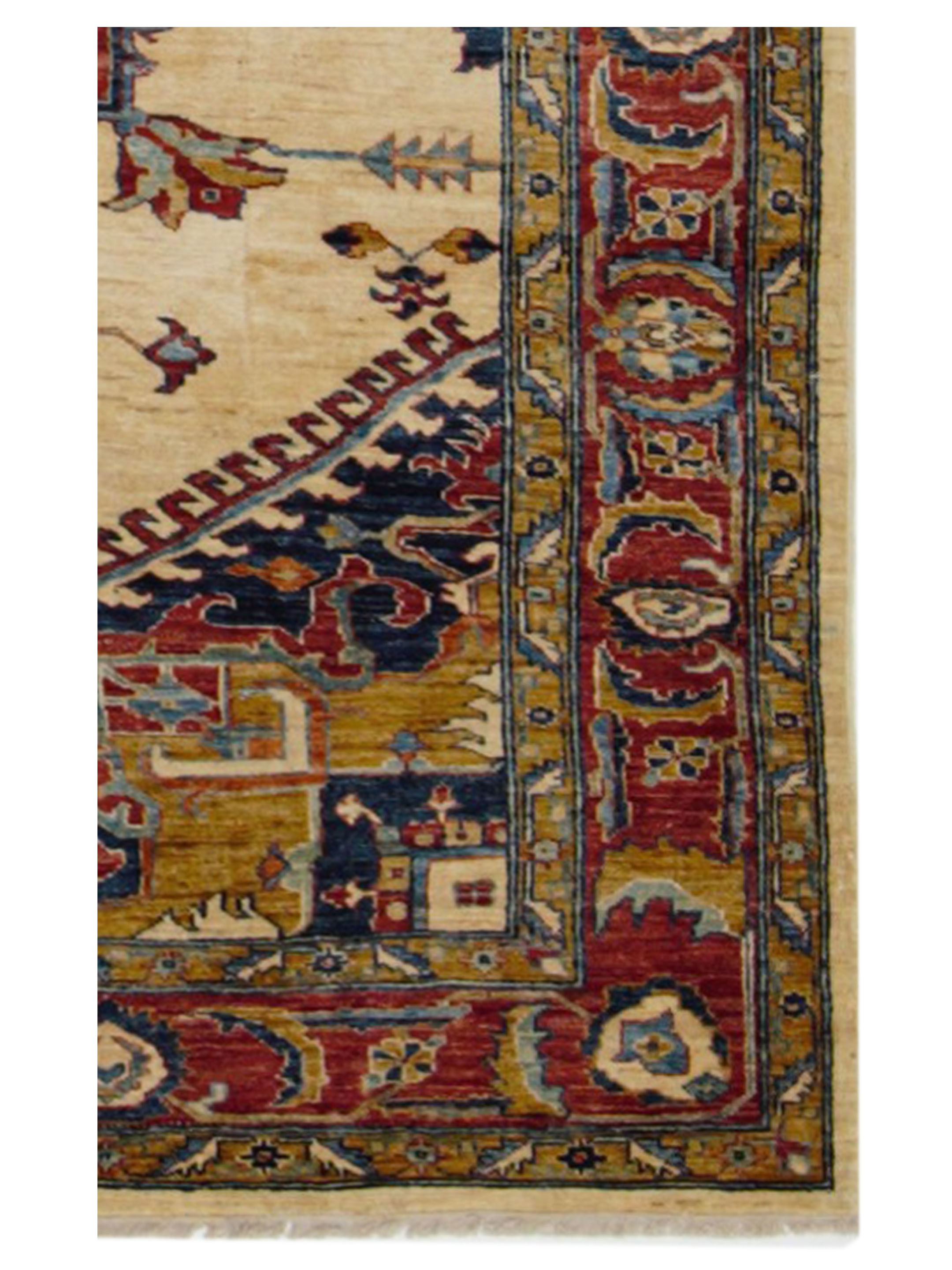 Kazak Hand Knotted Ivory 6x8 - Image 3 of 5