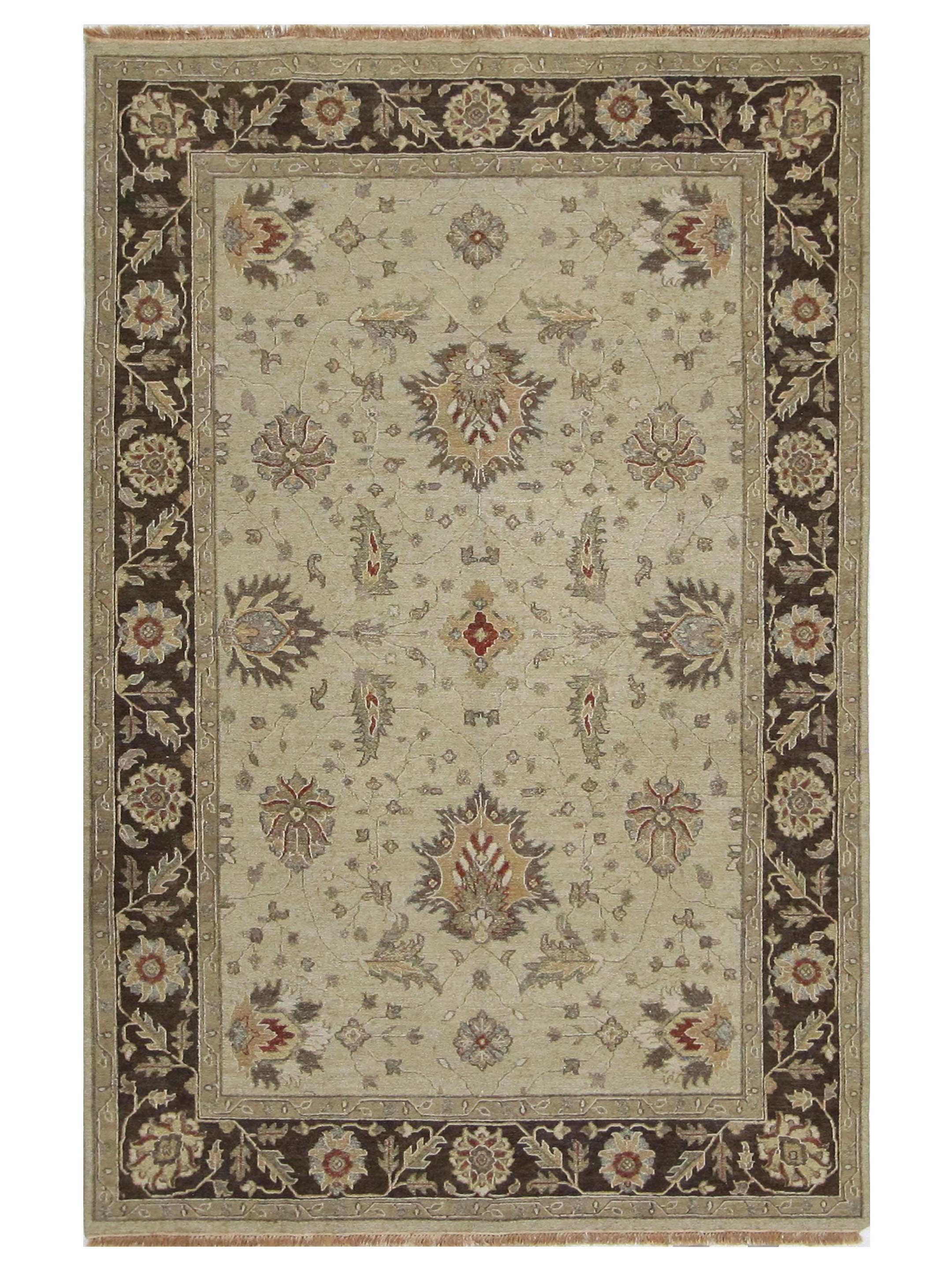 Summak Hand Knotted Tan 6x9