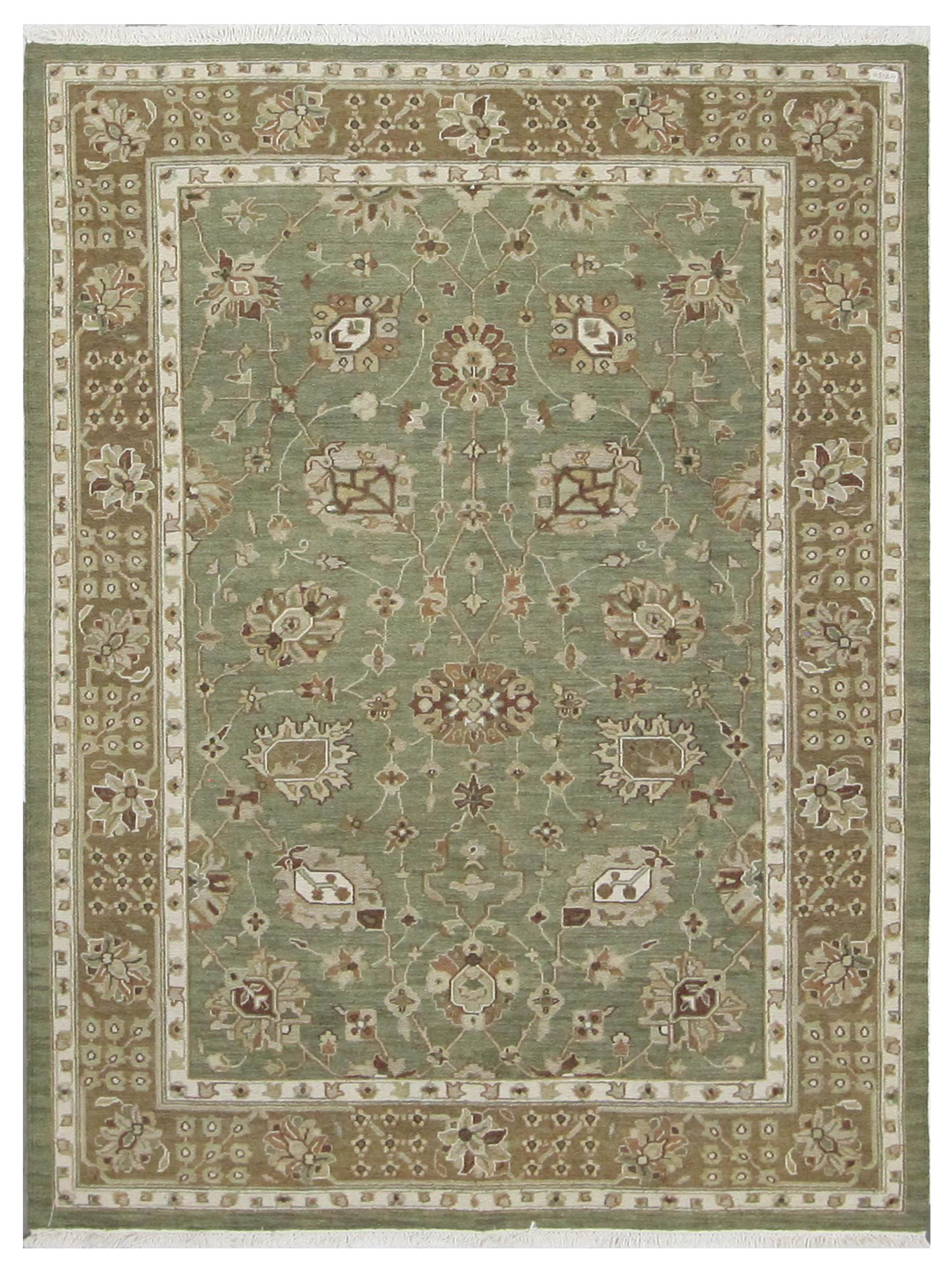Summak Hand Knotted Lime 5x7