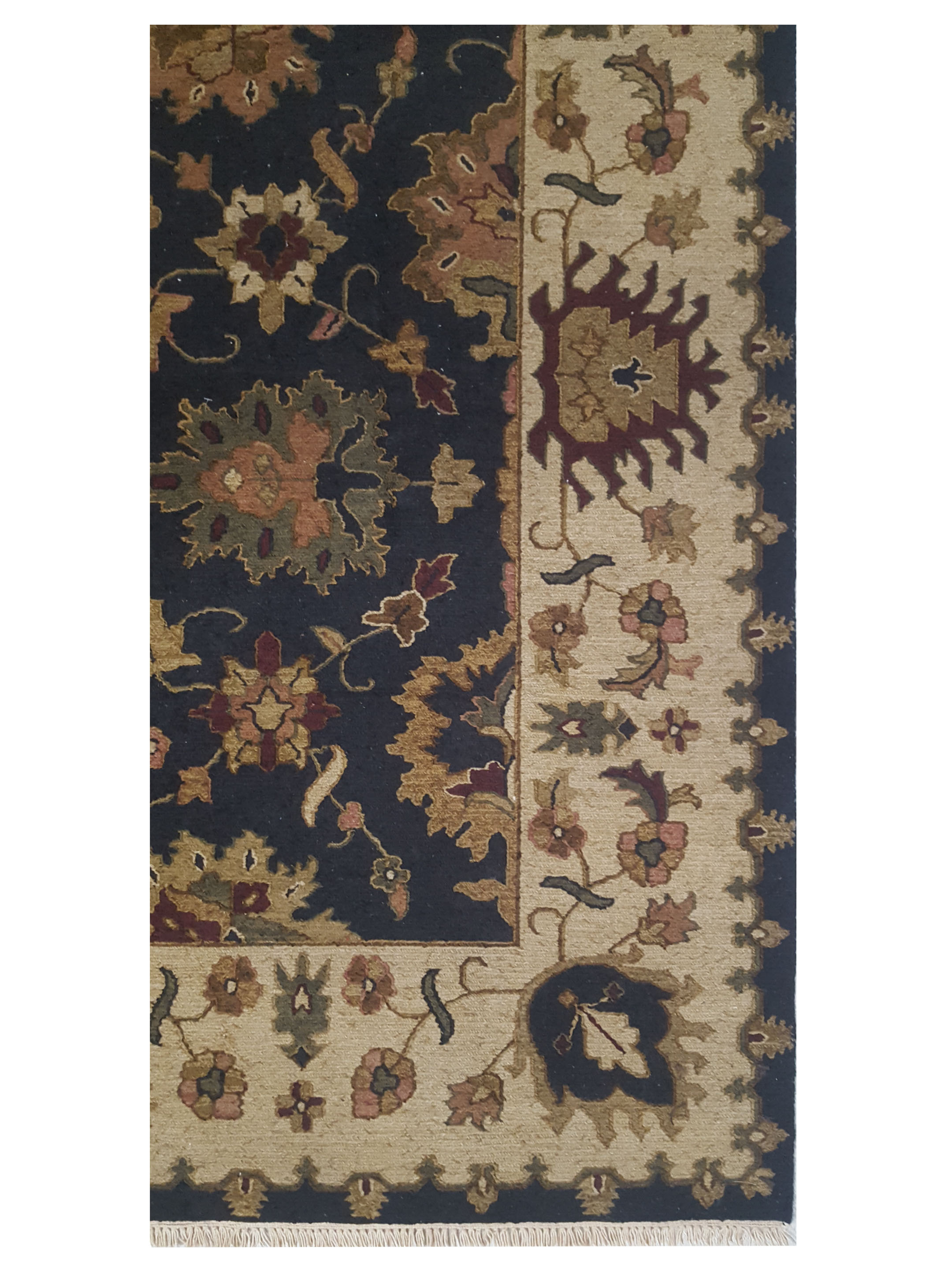 Summak Hand Knotted Black 6x9 - Image 2 of 3