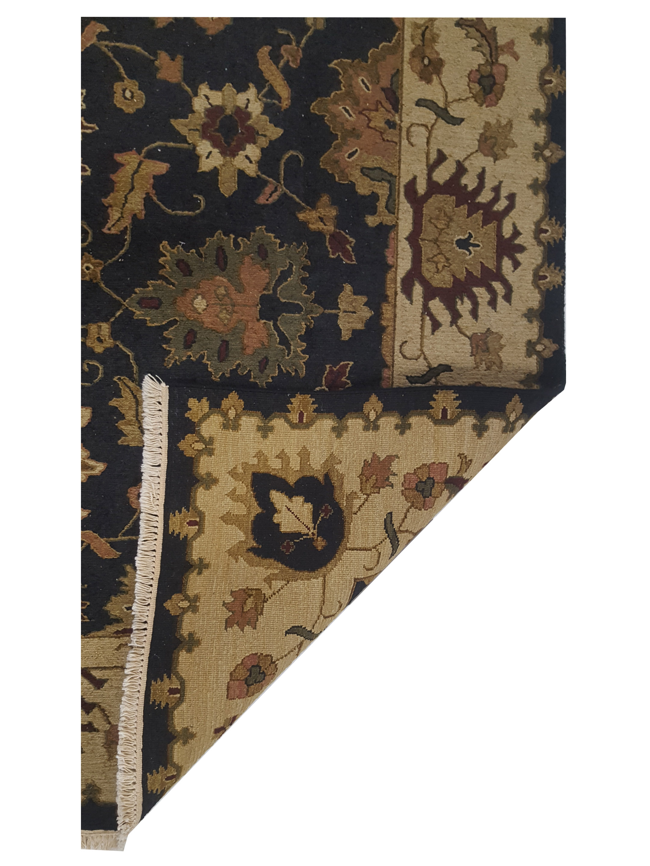 Summak Hand Knotted Black 6x9 - Image 3 of 3