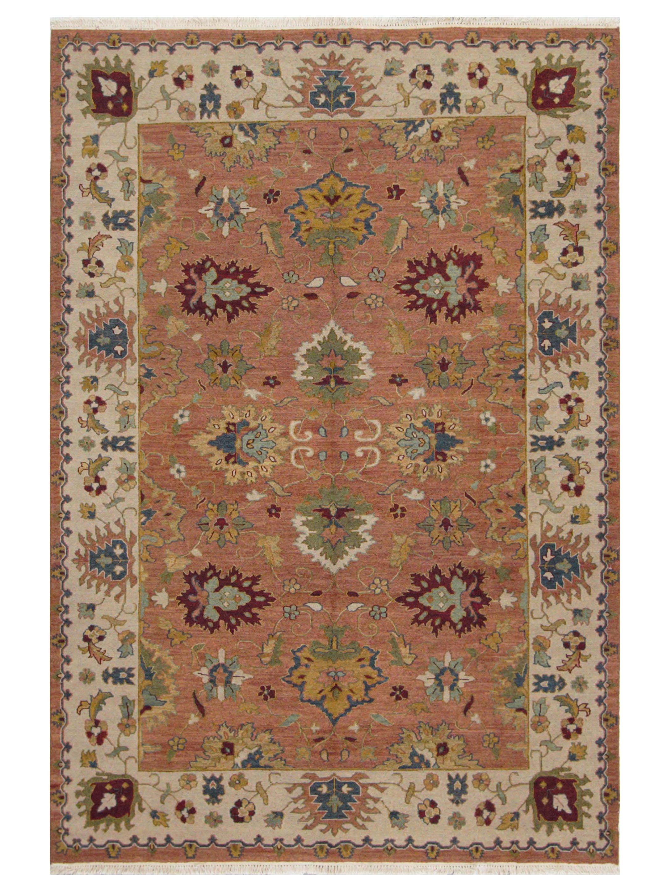 Summak Hand Knotted Camel 6x9