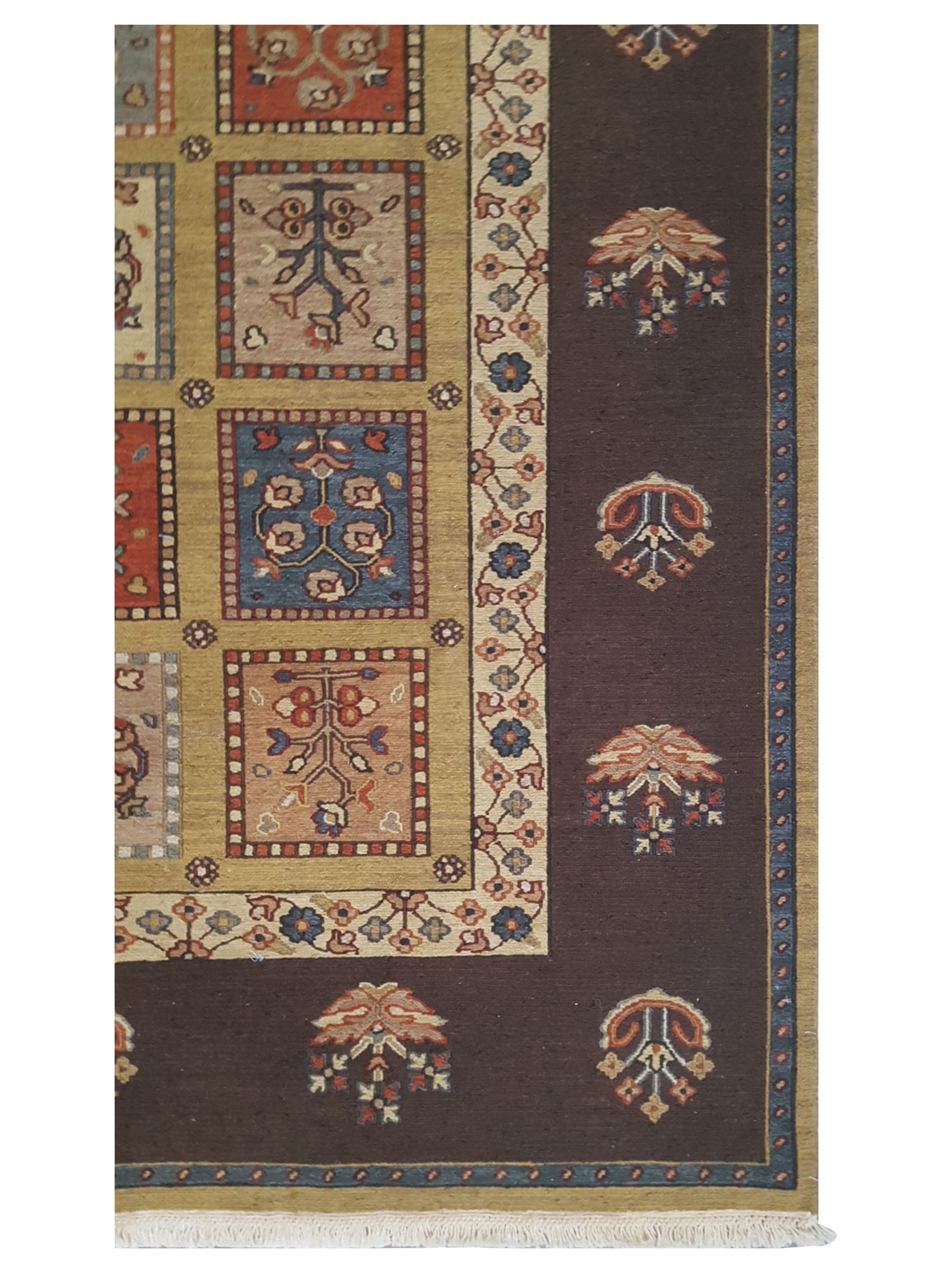 Summak Hand Knotted Gold 5x8 - Image 2 of 3