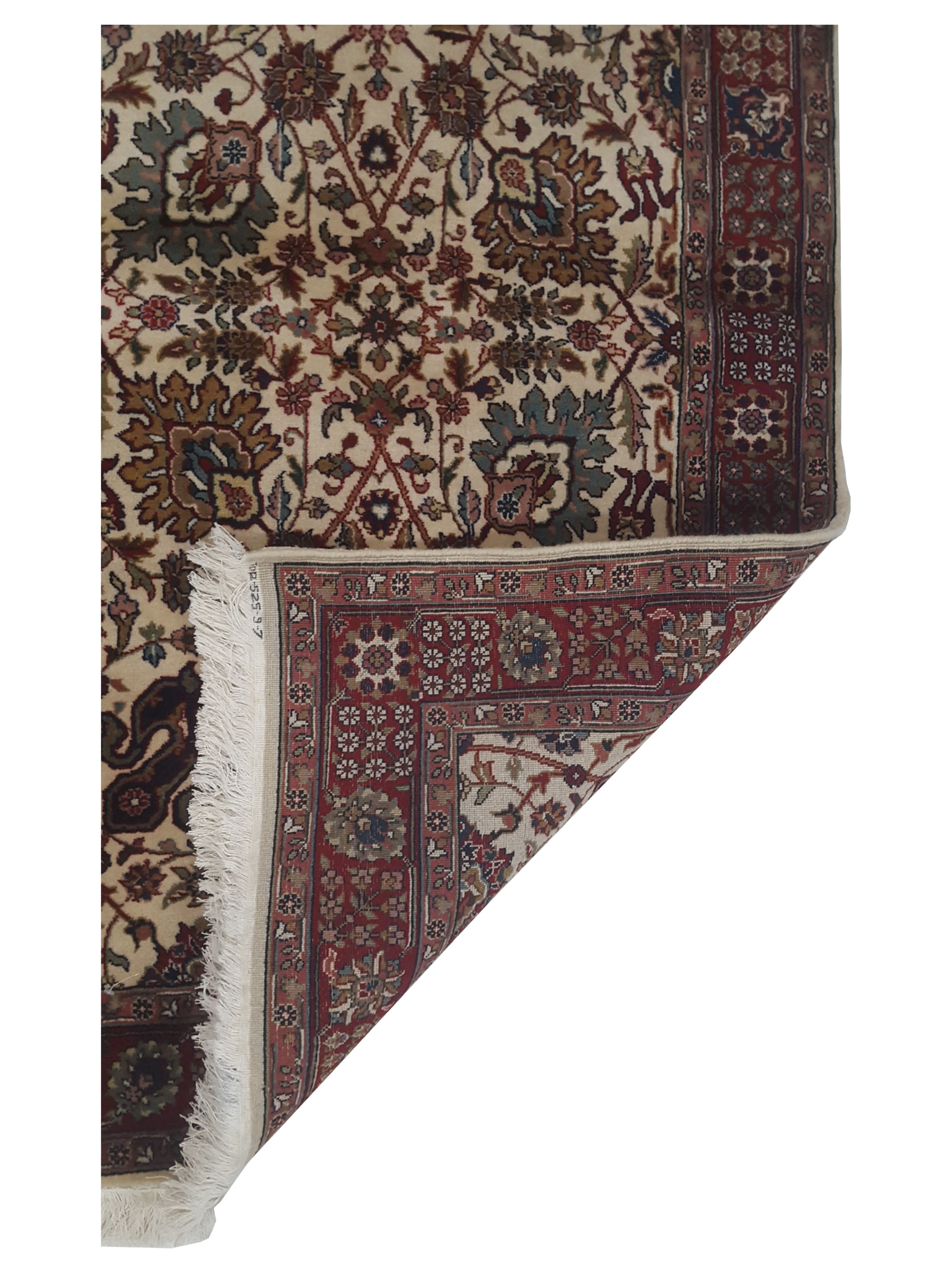 Tabriz Hand Knotted Ivory 3x5 - Image 3 of 3