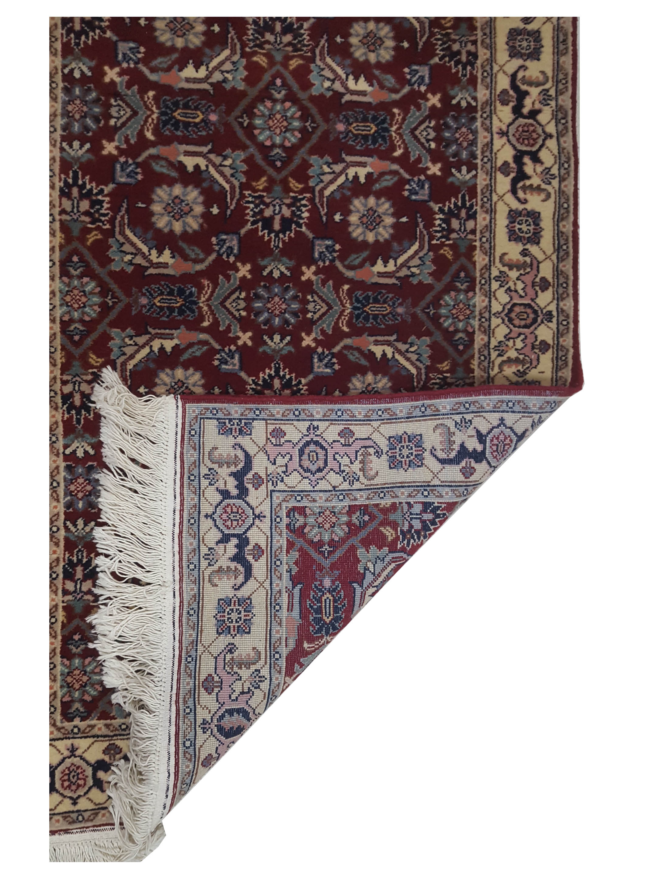 Herati Hand Knotted Red 2x10 - Image 3 of 3