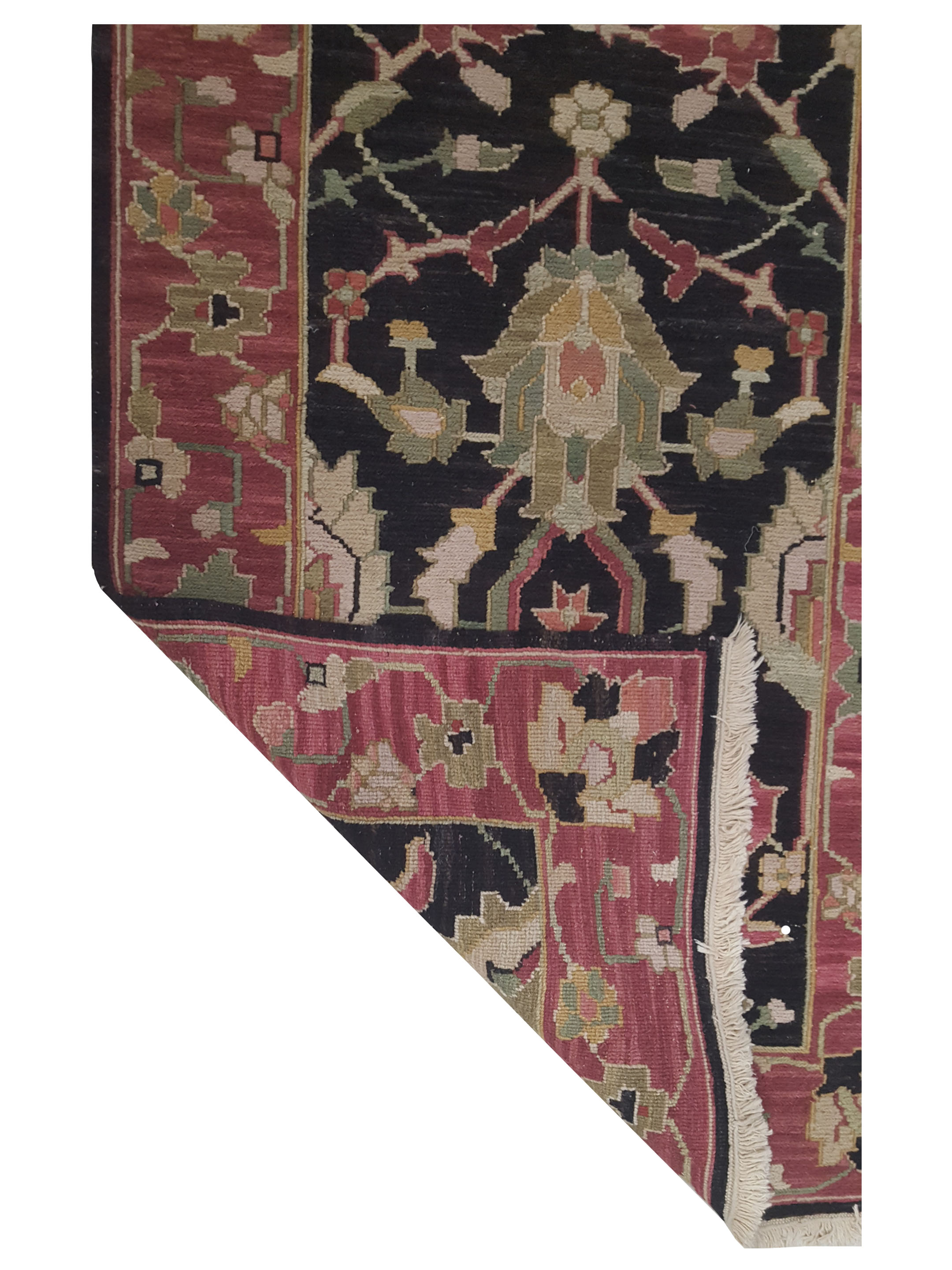 Summak Hand Knotted Black 2x10 - Image 3 of 3