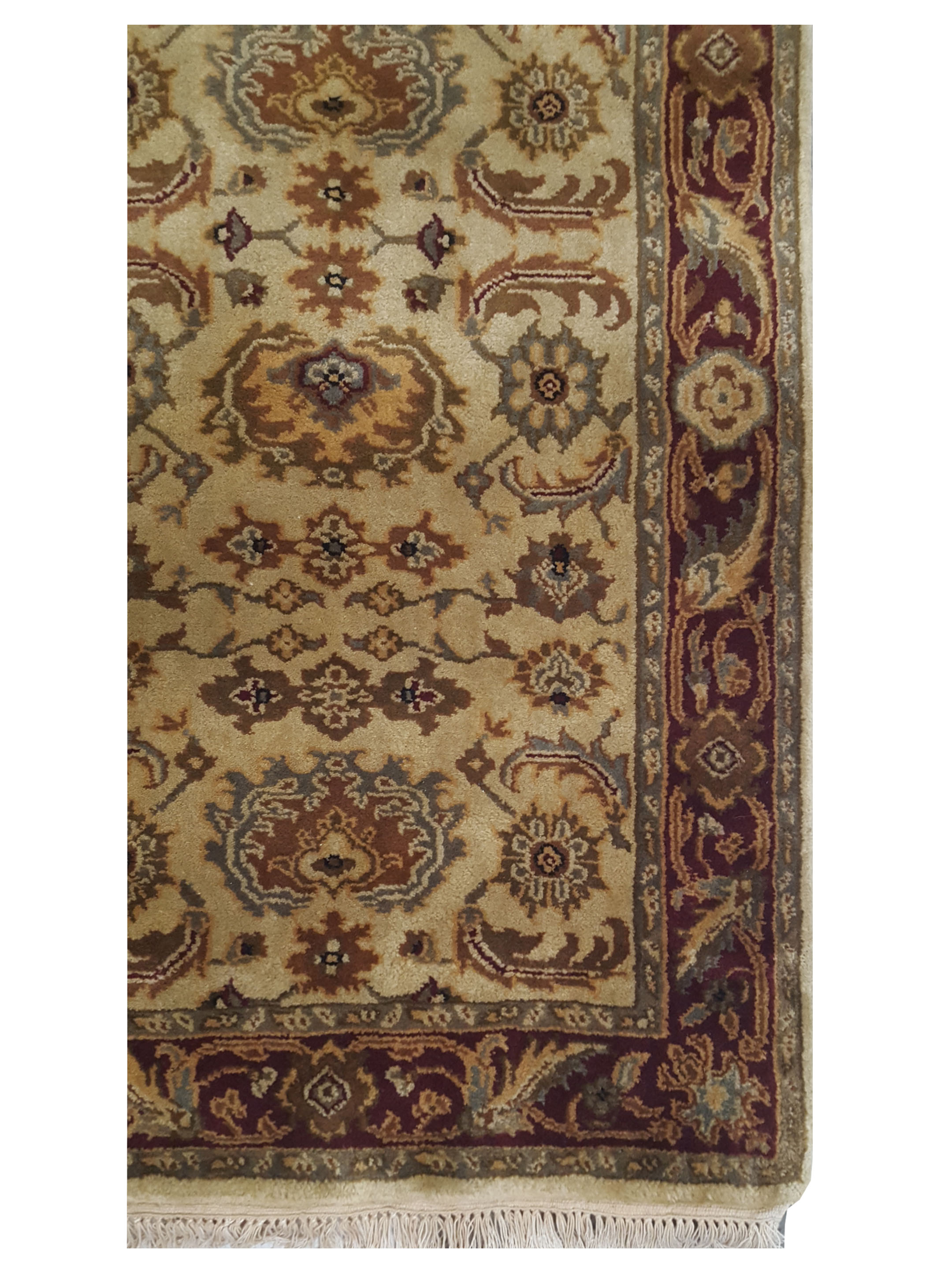 Royal Hand Knotted Beige 3x14 - Image 2 of 3
