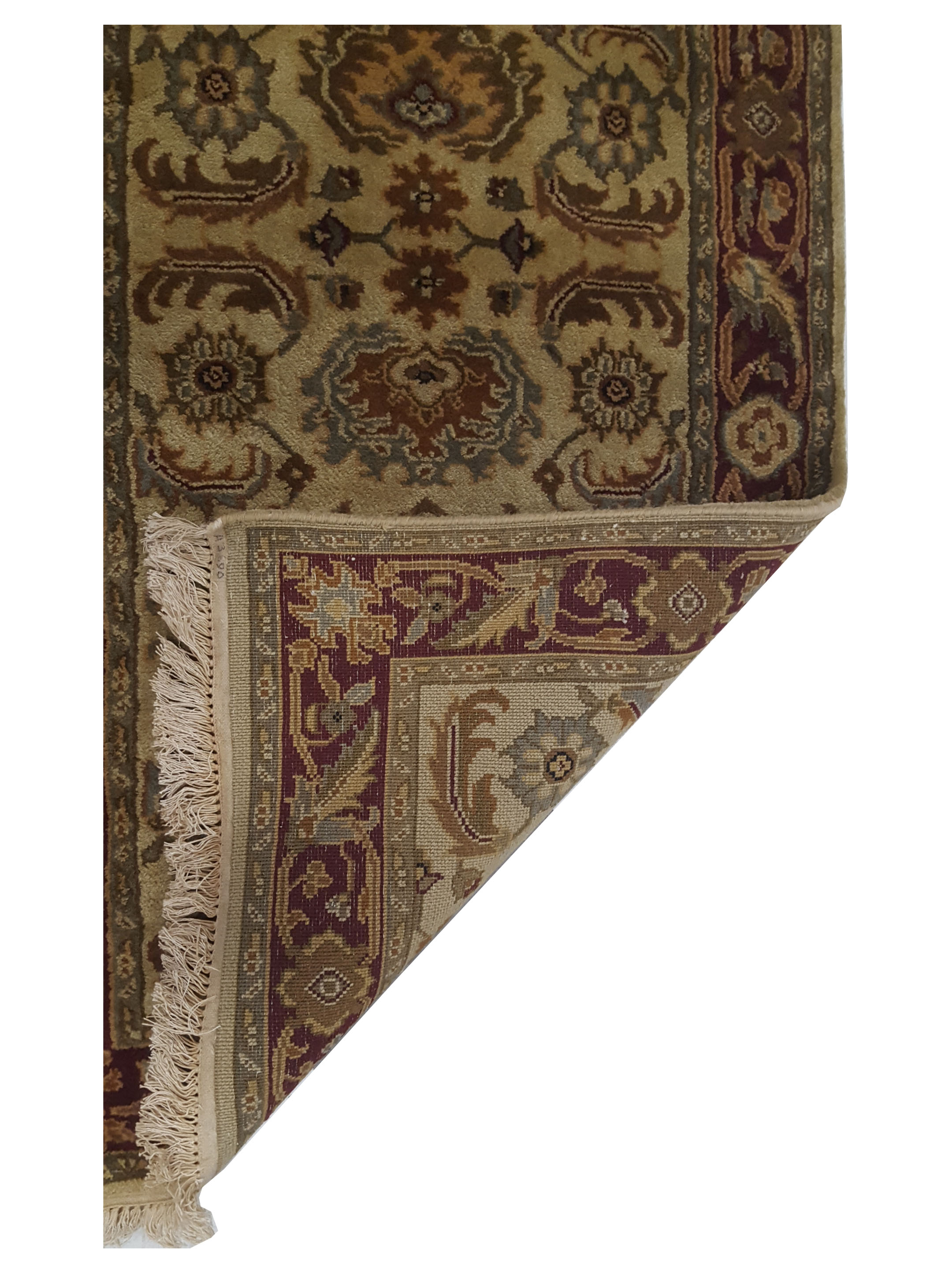 Royal Hand Knotted Beige 3x14 - Image 3 of 3