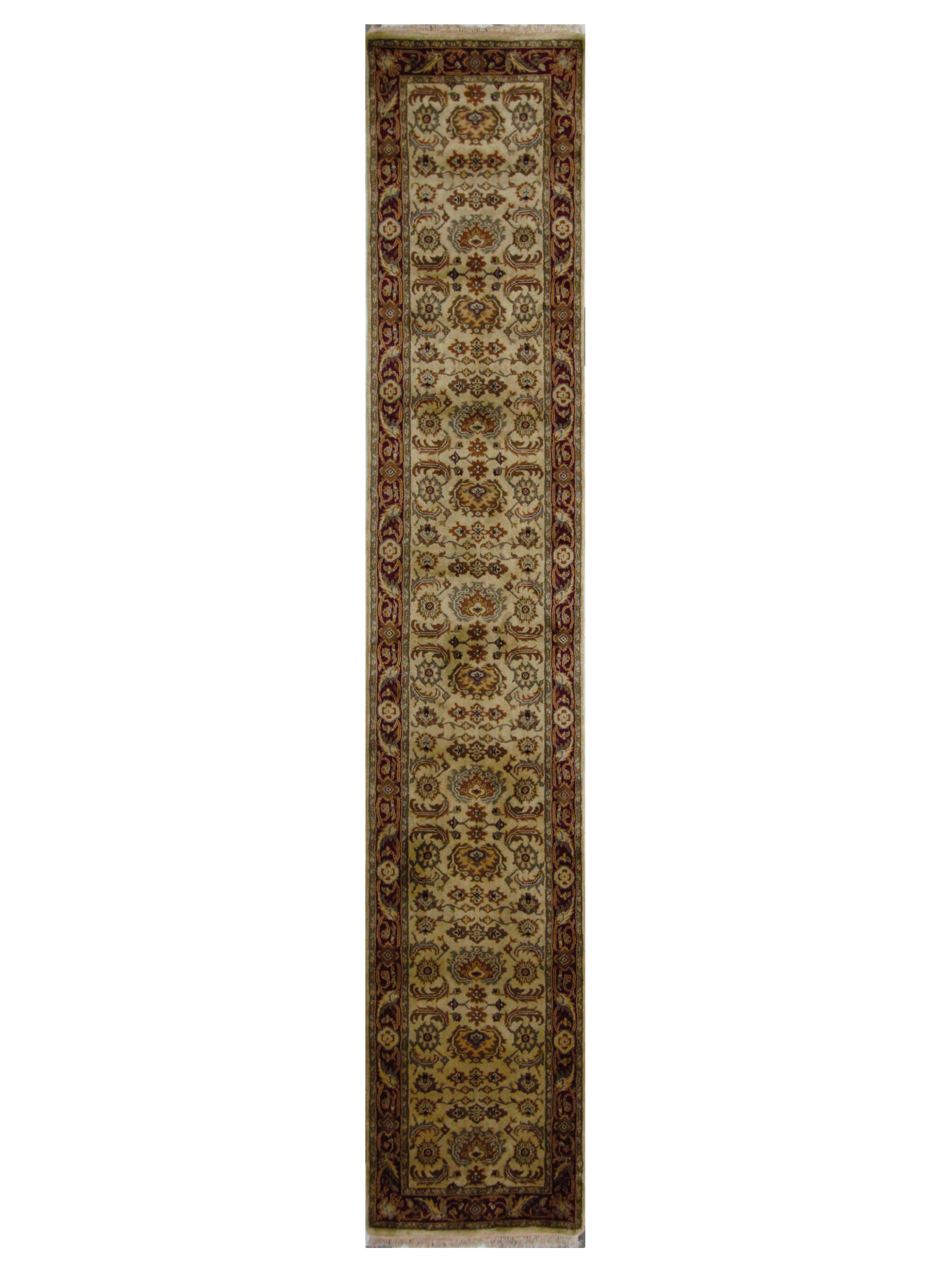Royal Hand Knotted Beige 3x14
