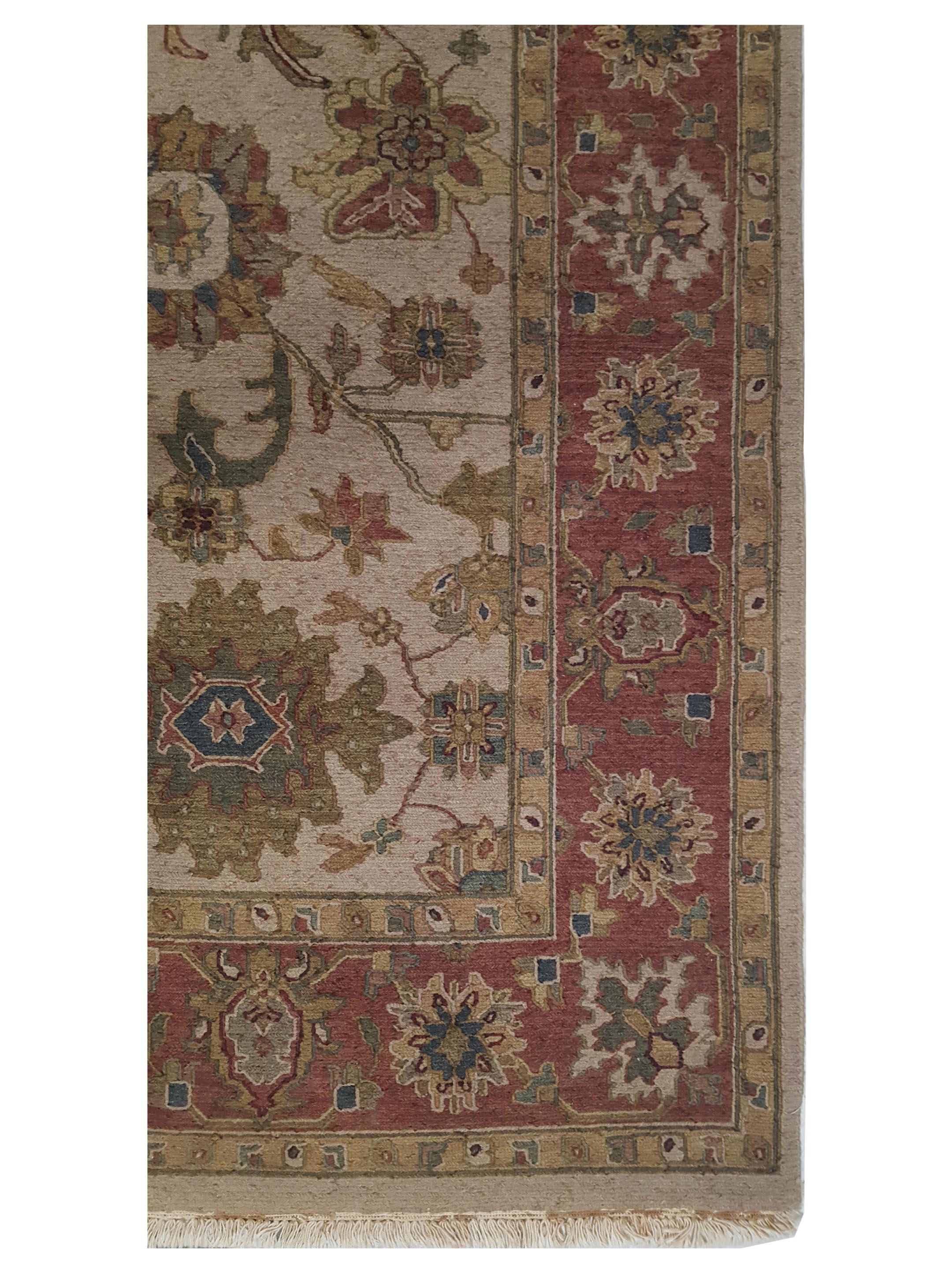 Summak Hand Knotted Beige 6x9 - Image 2 of 3
