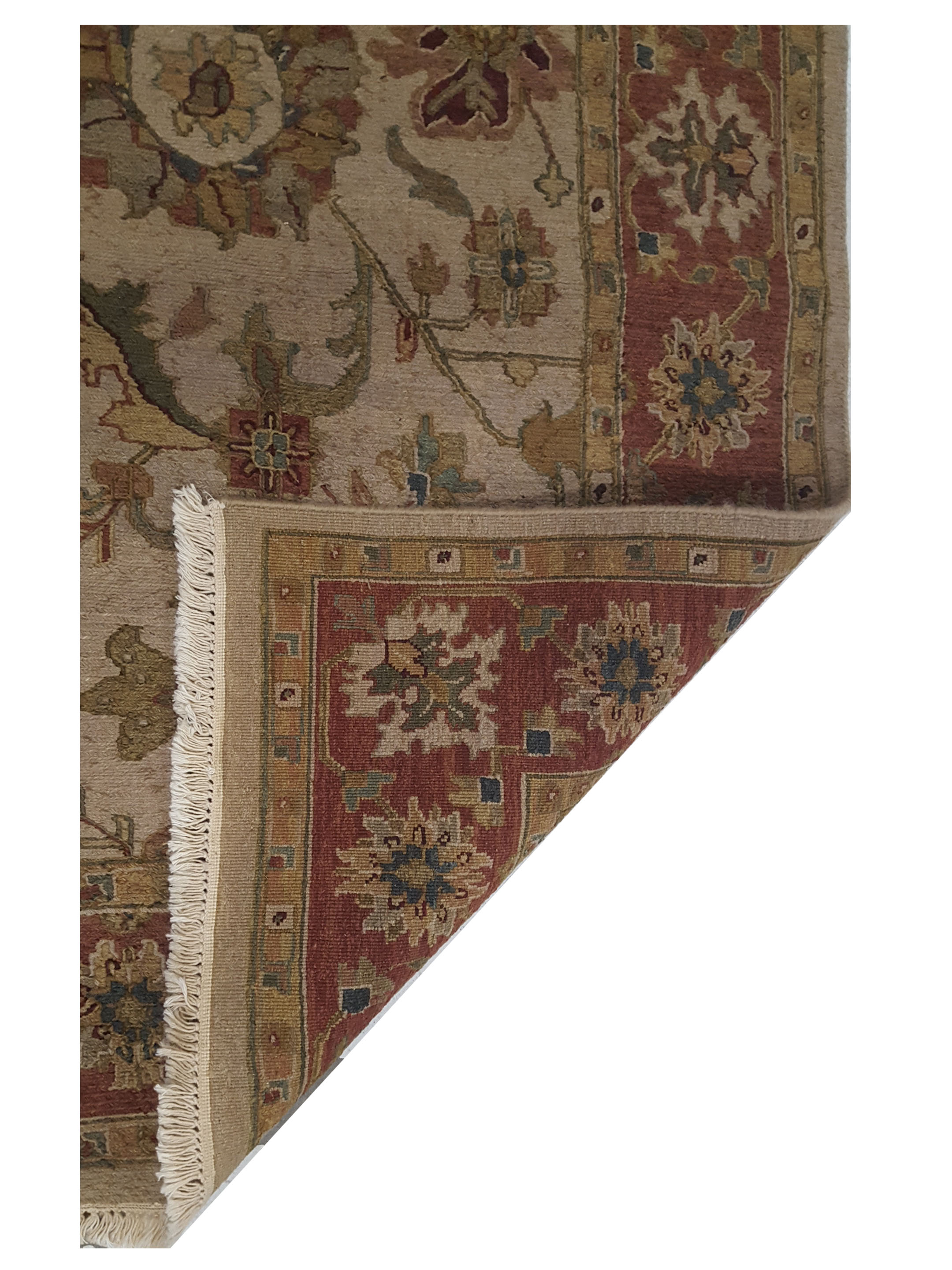 Summak Hand Knotted Beige 6x9 - Image 3 of 3