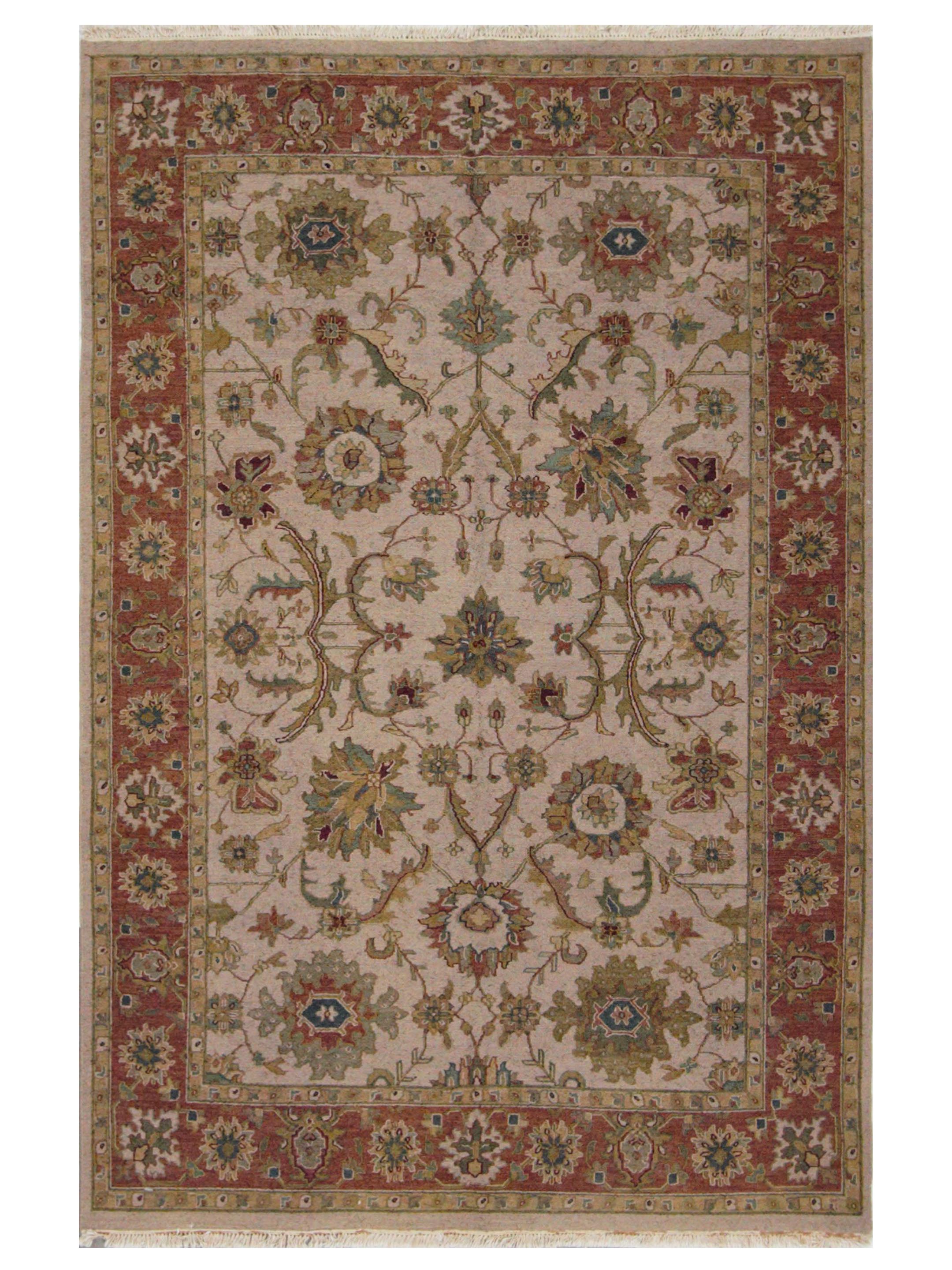 Summak Hand Knotted Beige 6x9