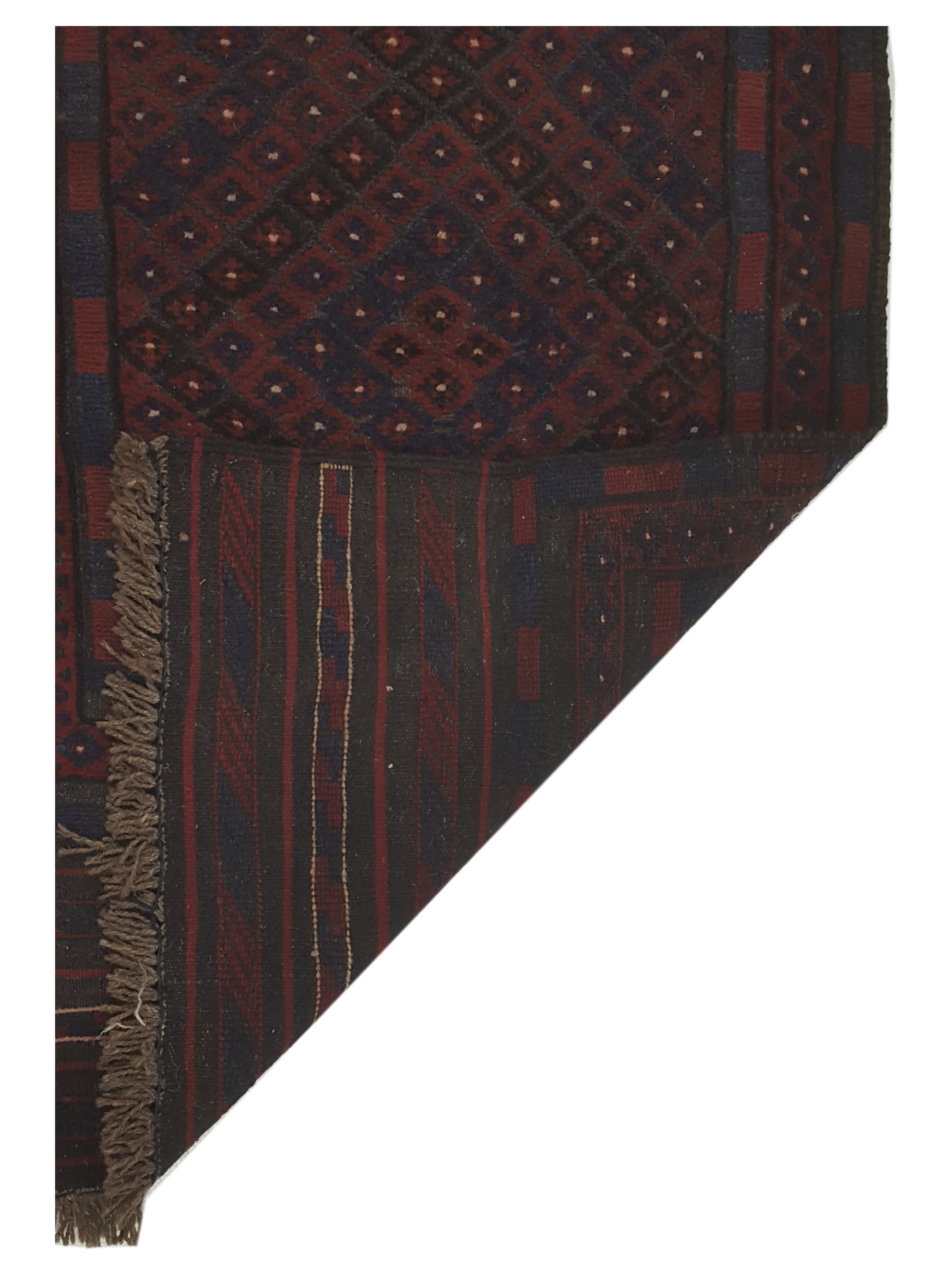Summak Hand Knotted Red 2.6x8 - Image 3 of 7