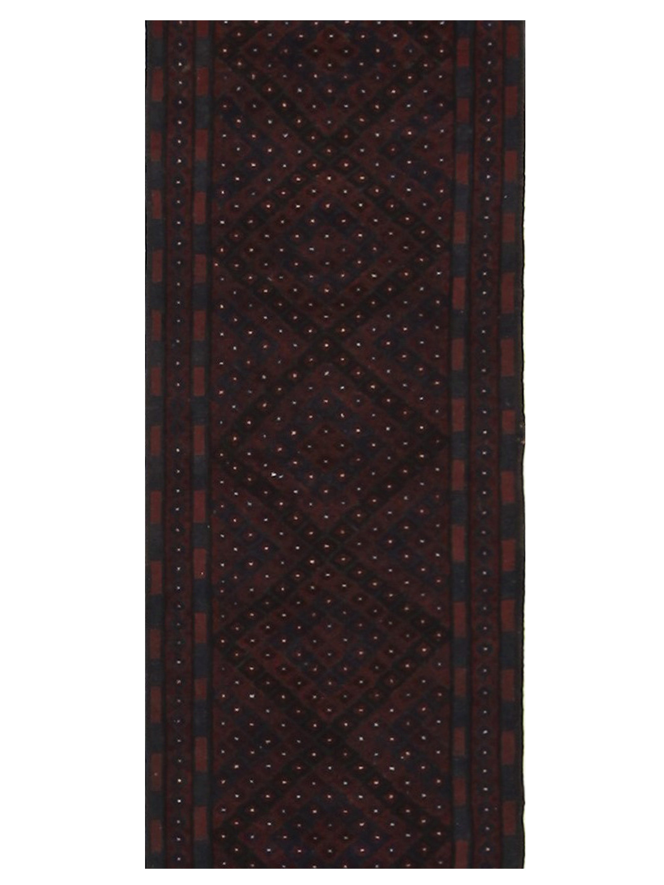 Summak Hand Knotted Red 2.6x8 - Image 5 of 7