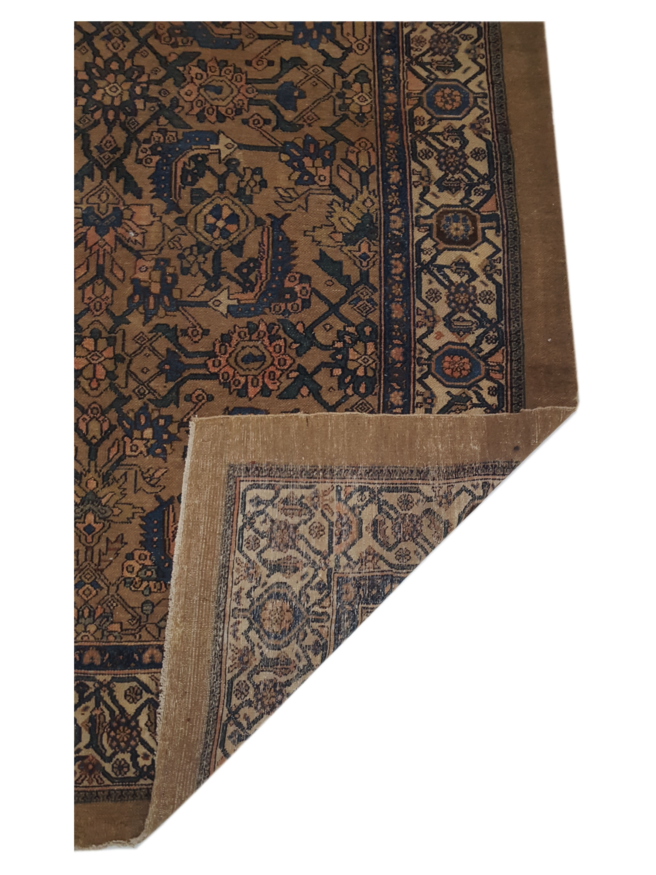 Antique Serab - Camel Hair Brown 5x10 - Image 3 of 6