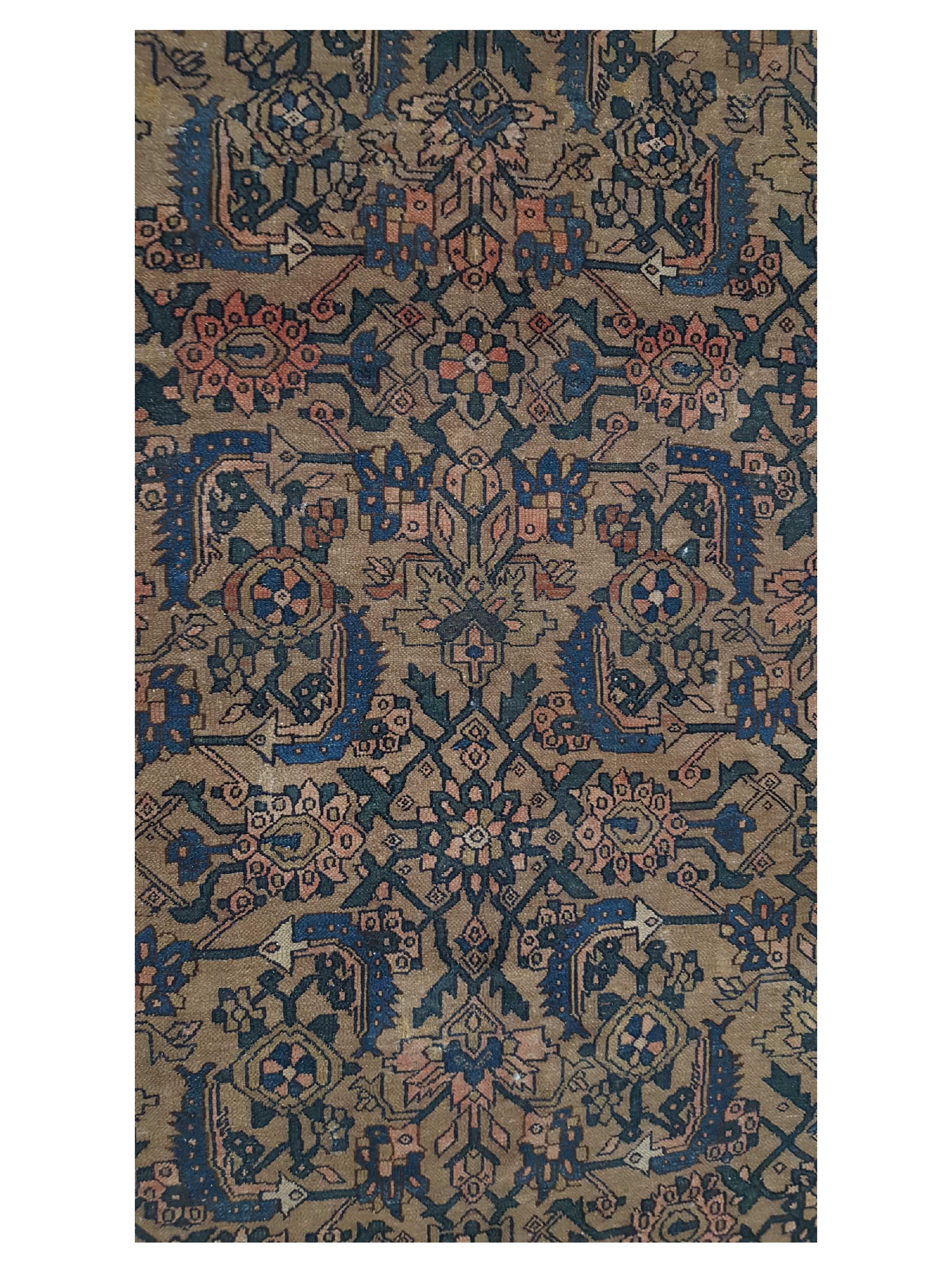Antique Serab - Camel Hair Brown 5x10 - Image 5 of 6