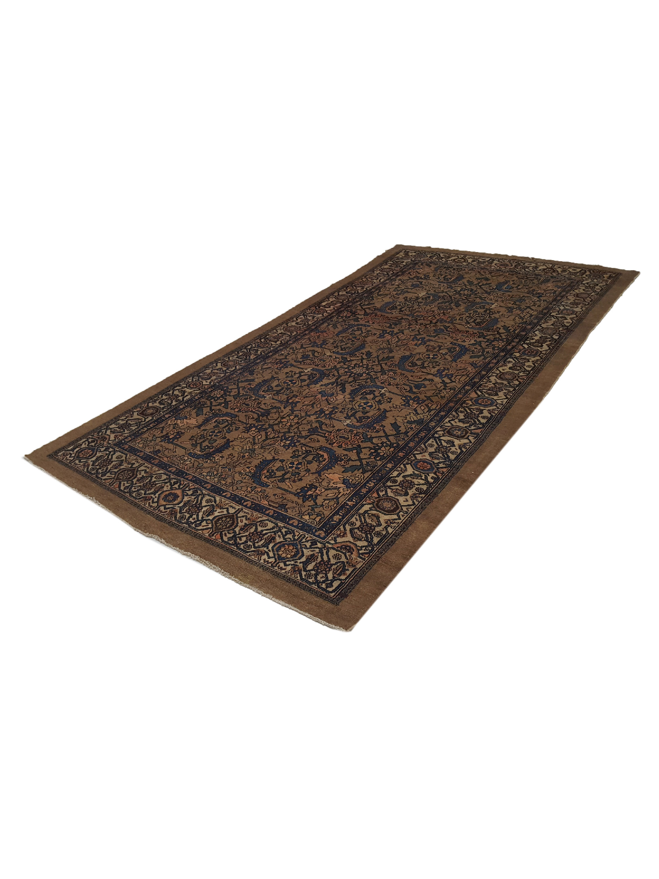 Antique Serab - Camel Hair Brown 5x10 - Image 6 of 6