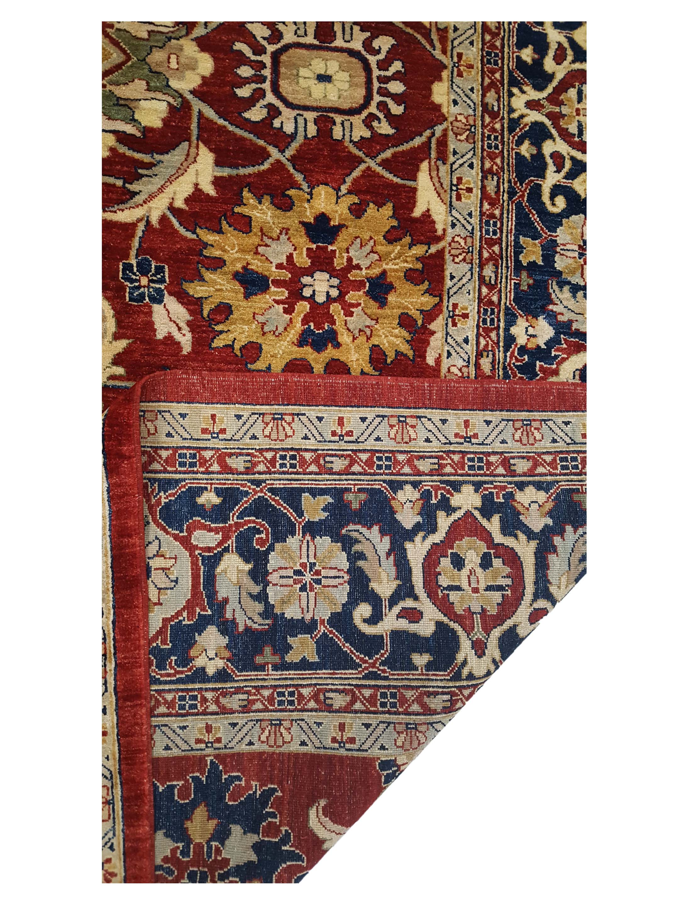 Ziegler Hand Knotted Red 11x16 - Image 3 of 6