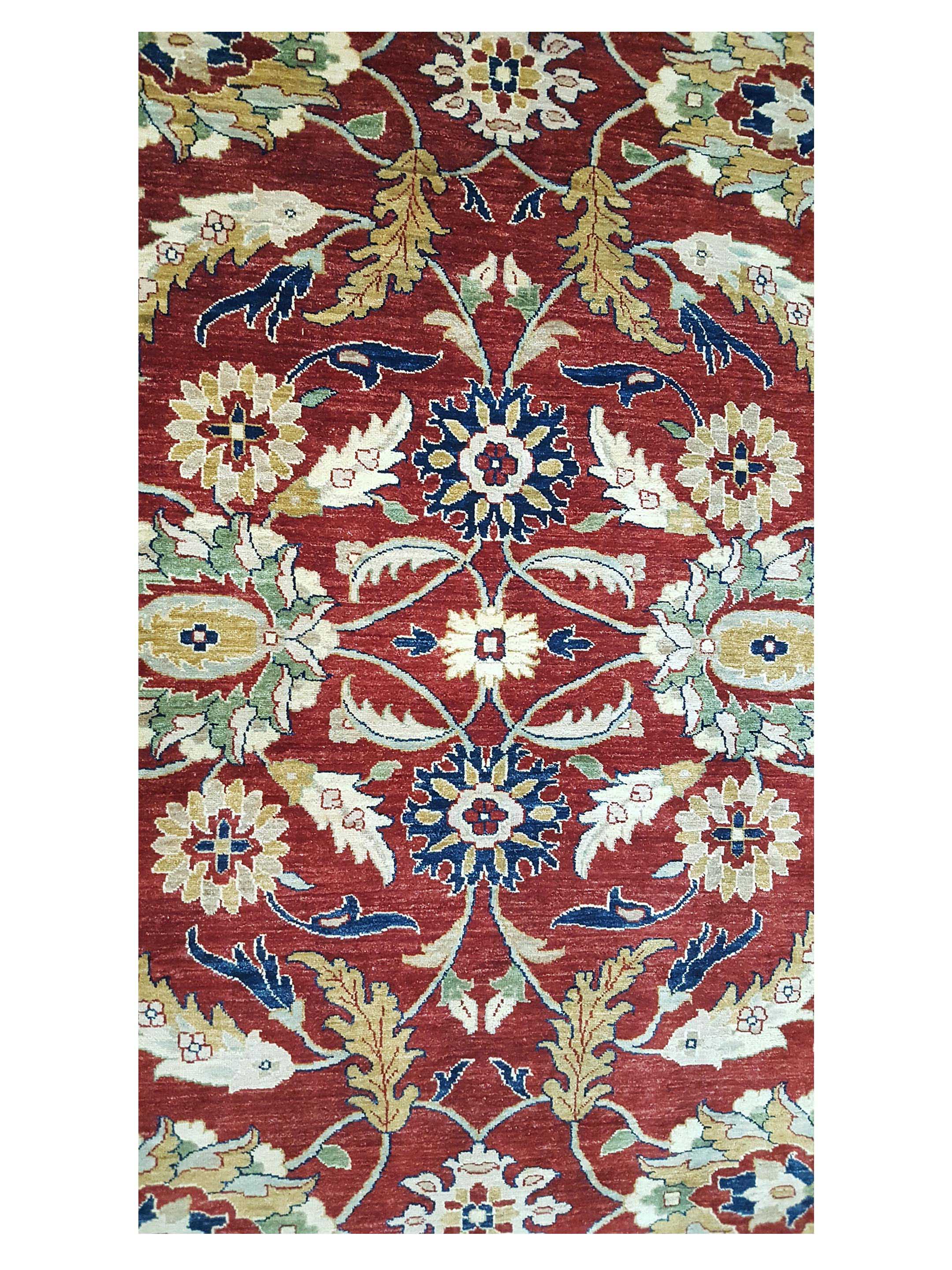 Ziegler Hand Knotted Red 11x16 - Image 5 of 6