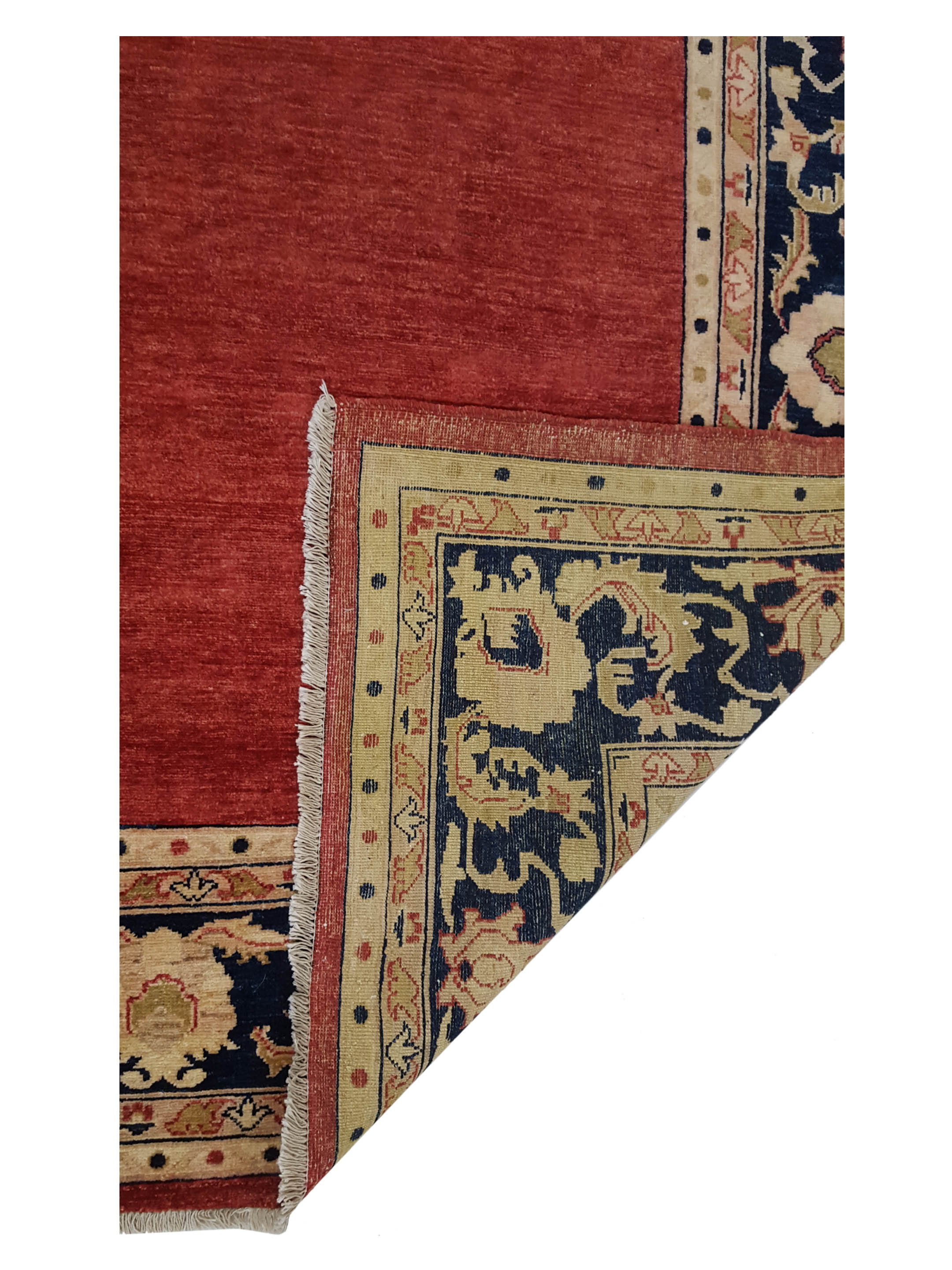 Ziegler Hand Knotted Red 9x12 - Image 3 of 6