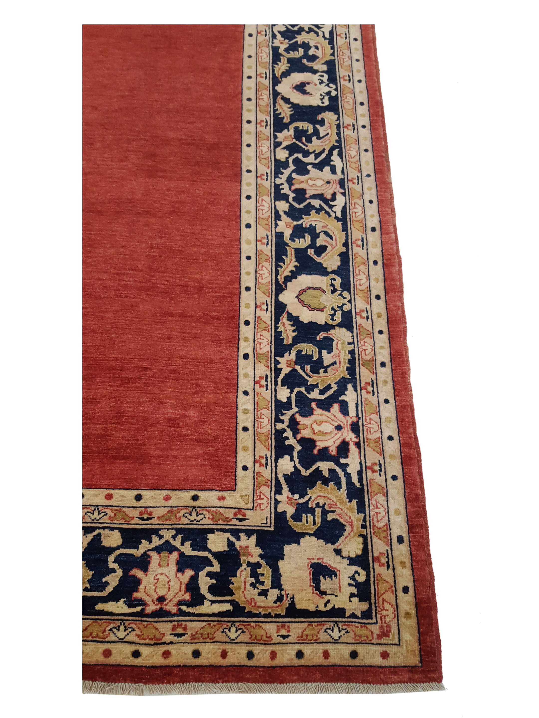 Ziegler Hand Knotted Red 9x12 - Image 4 of 6