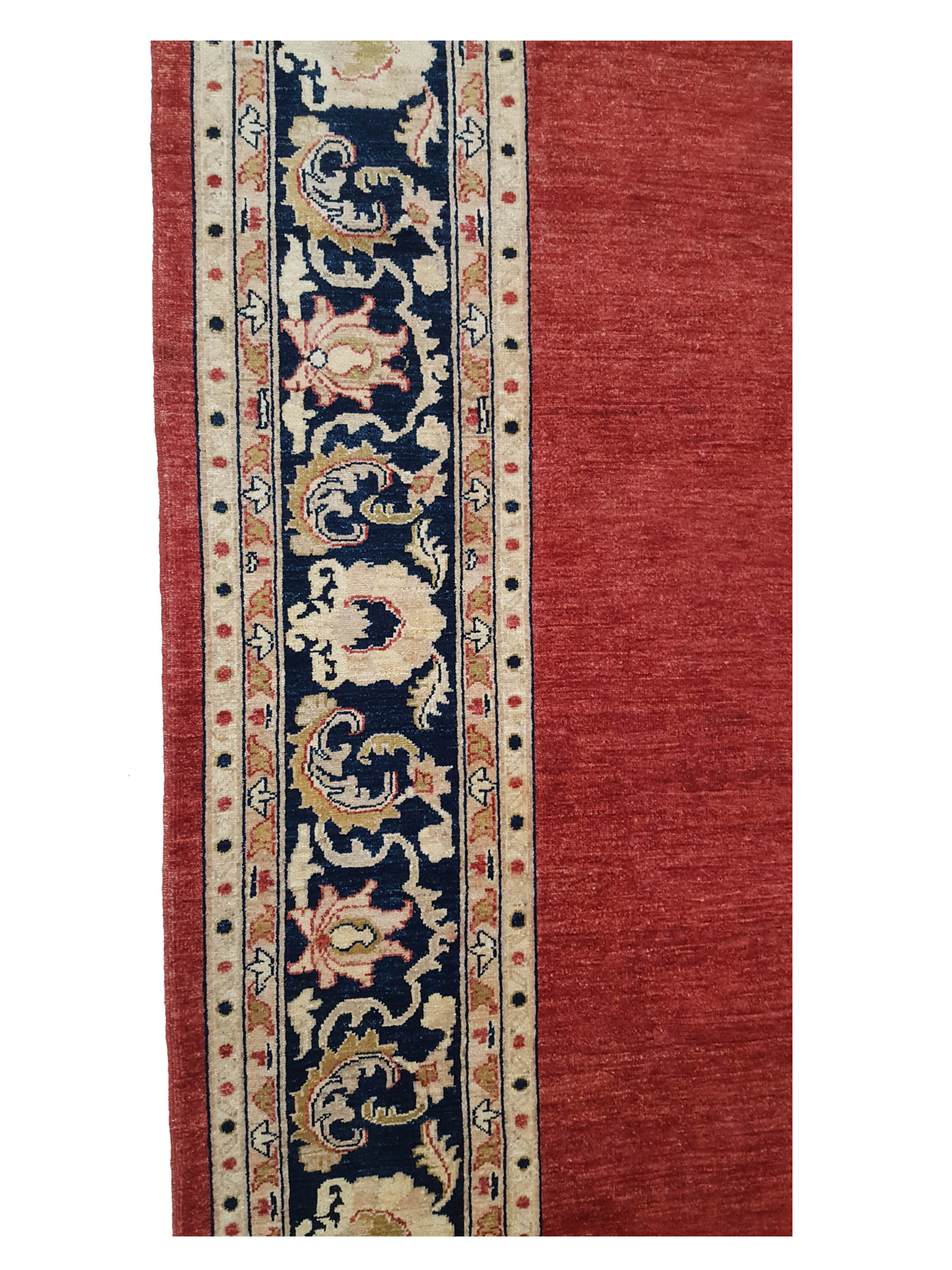 Ziegler Hand Knotted Red 9x12 - Image 5 of 6
